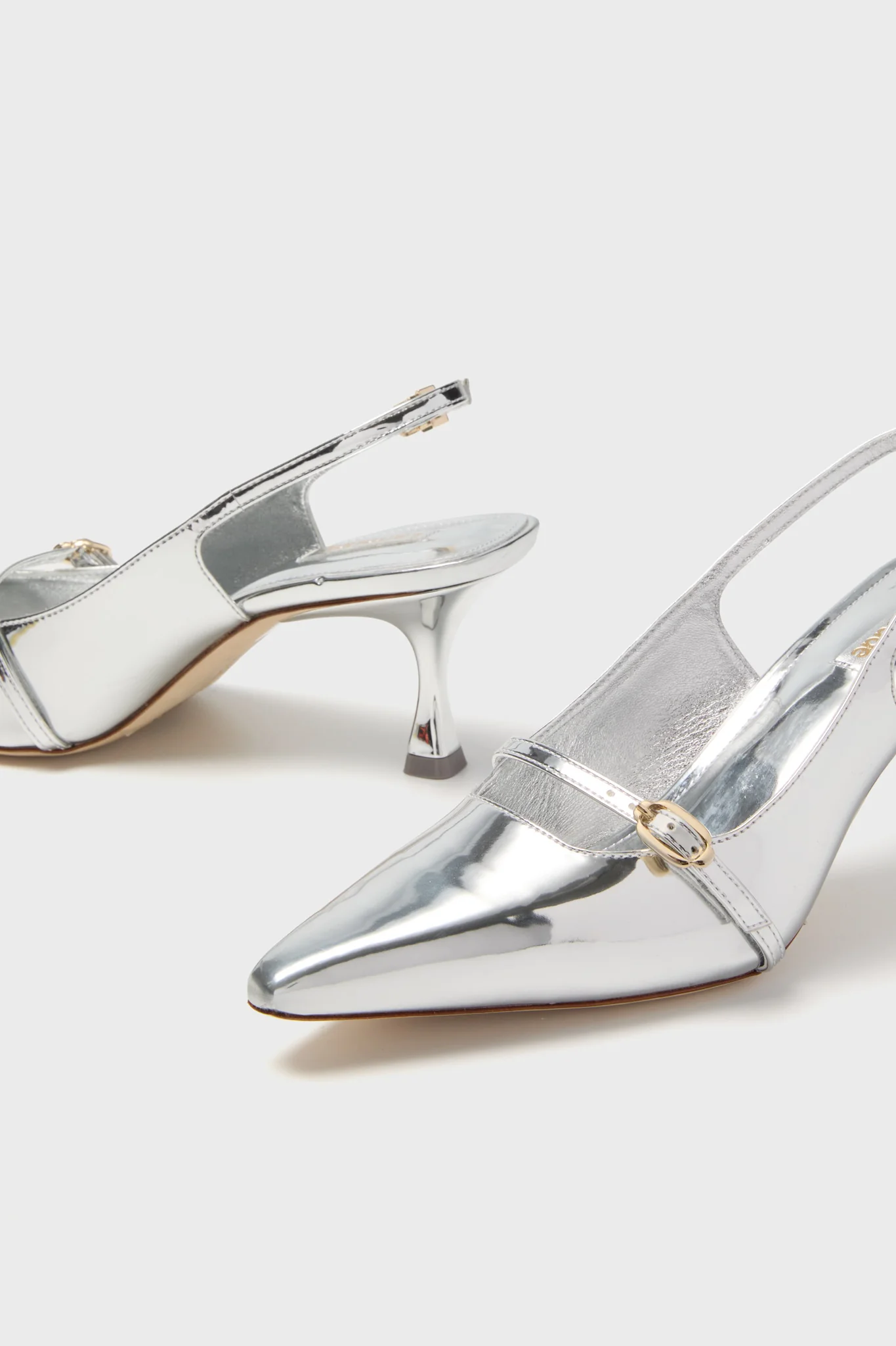 Silver Specchio Ines Pump - Image 5