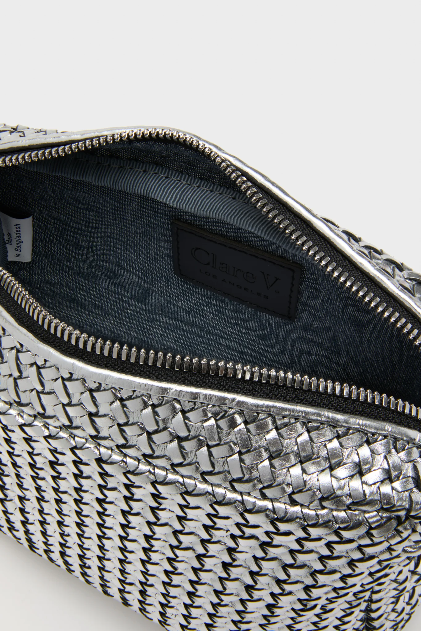 Silver Woven Etoile Midi Sac - Image 6