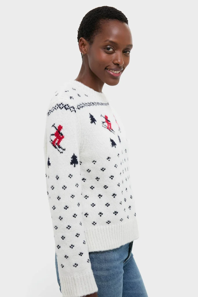 Ski Lodge Crew Sweater - Image 3