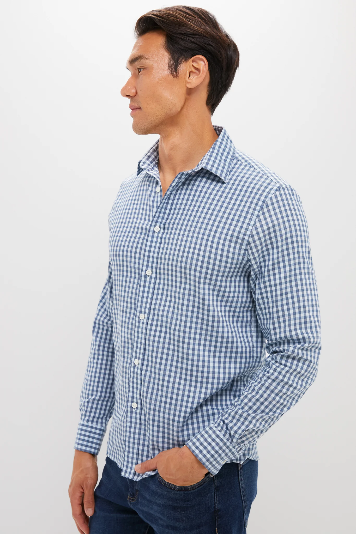 Sky Break Gingham Movement Shirt - Image 3