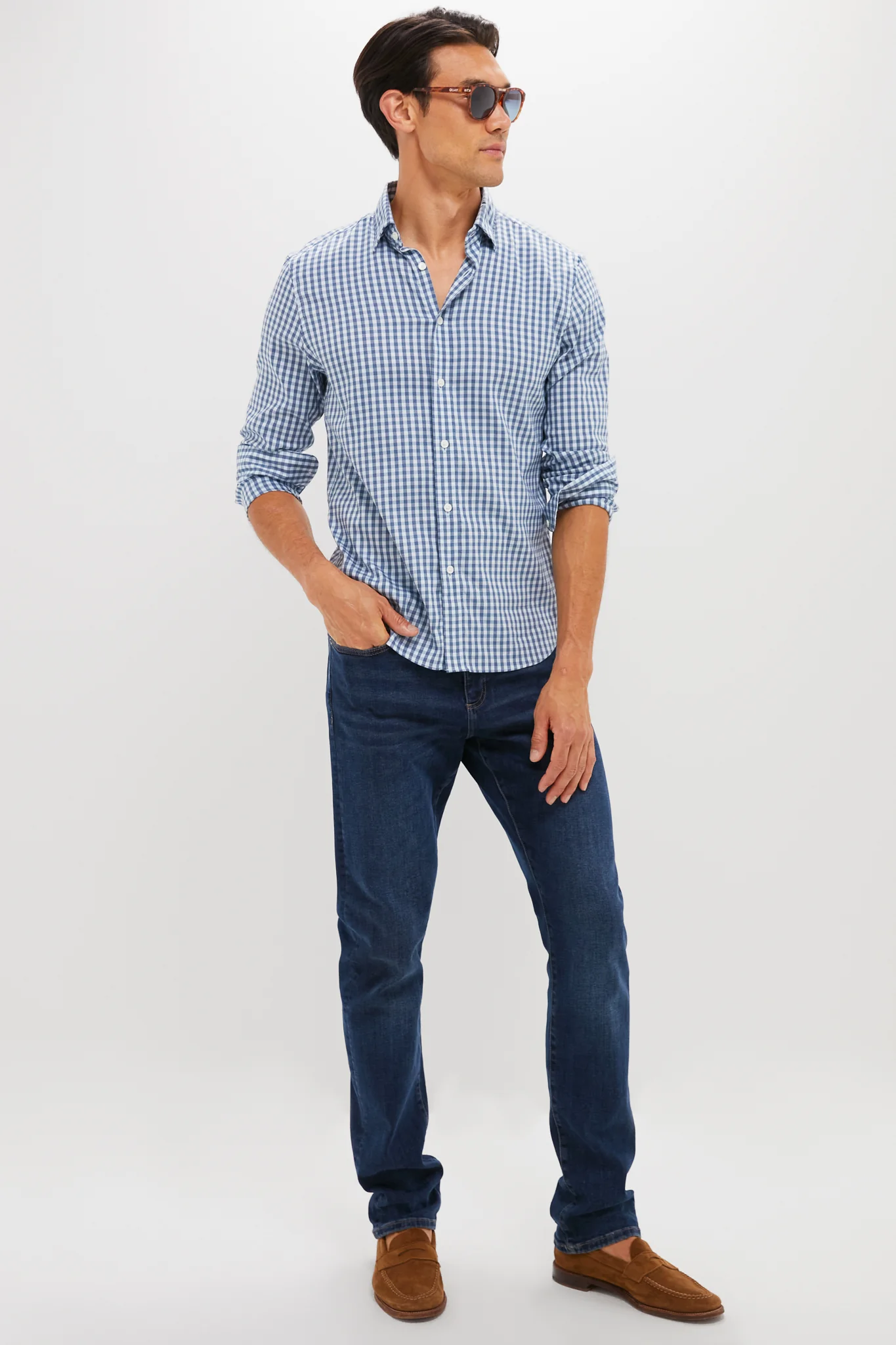 Sky Break Gingham Movement Shirt - Image 6