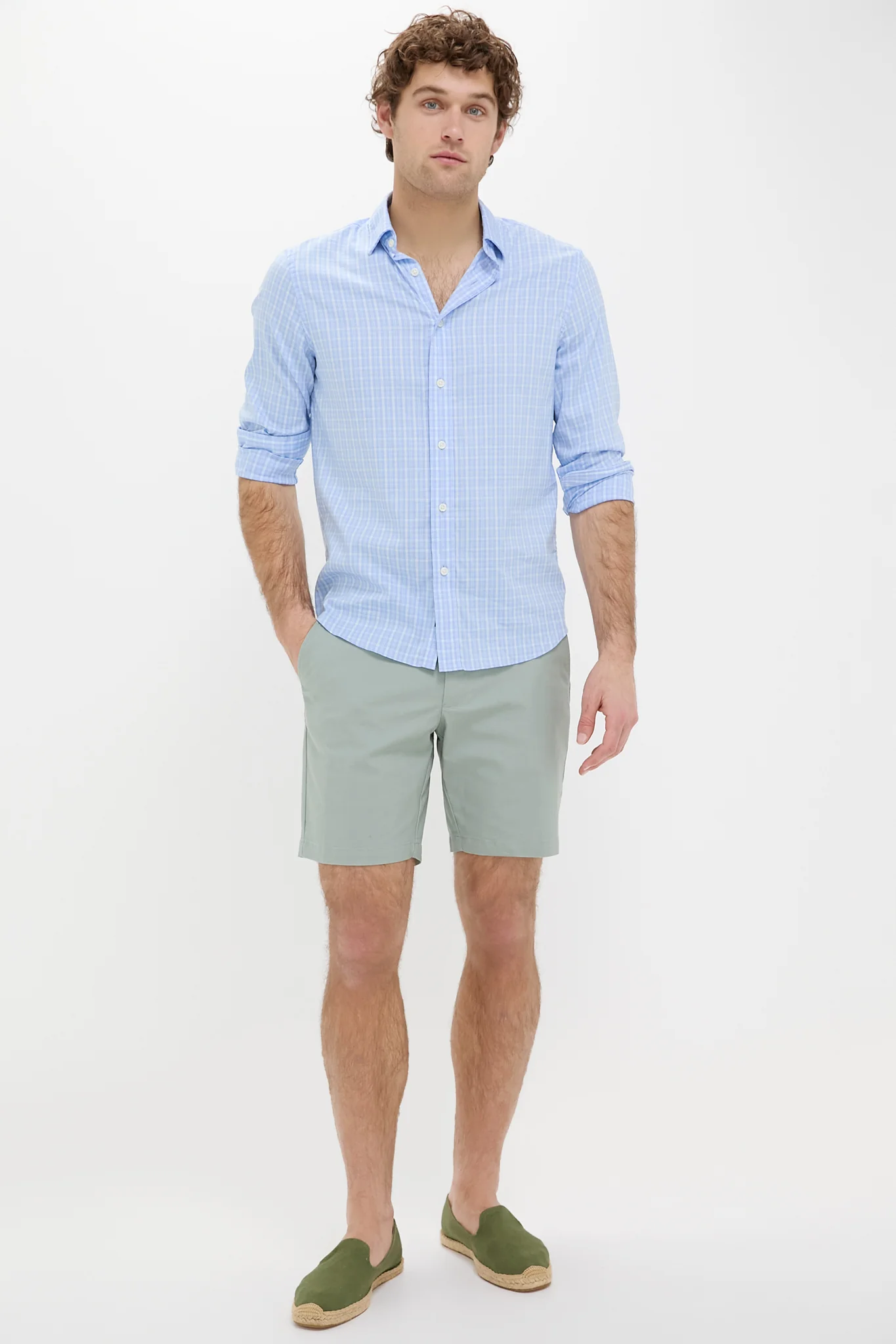 Sky Shore Plaid Movement Shirt - Image 2