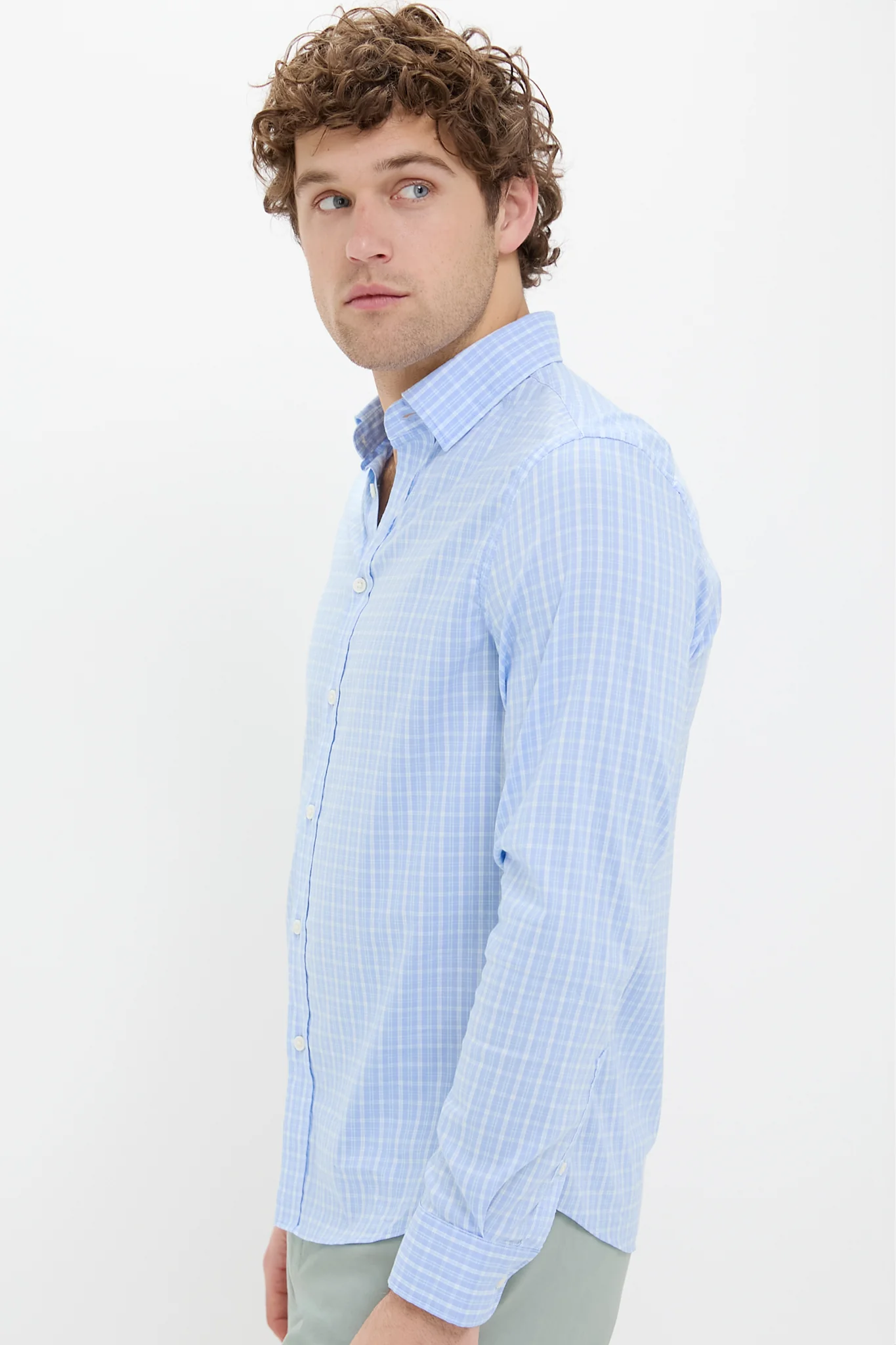 Sky Shore Plaid Movement Shirt - Image 3