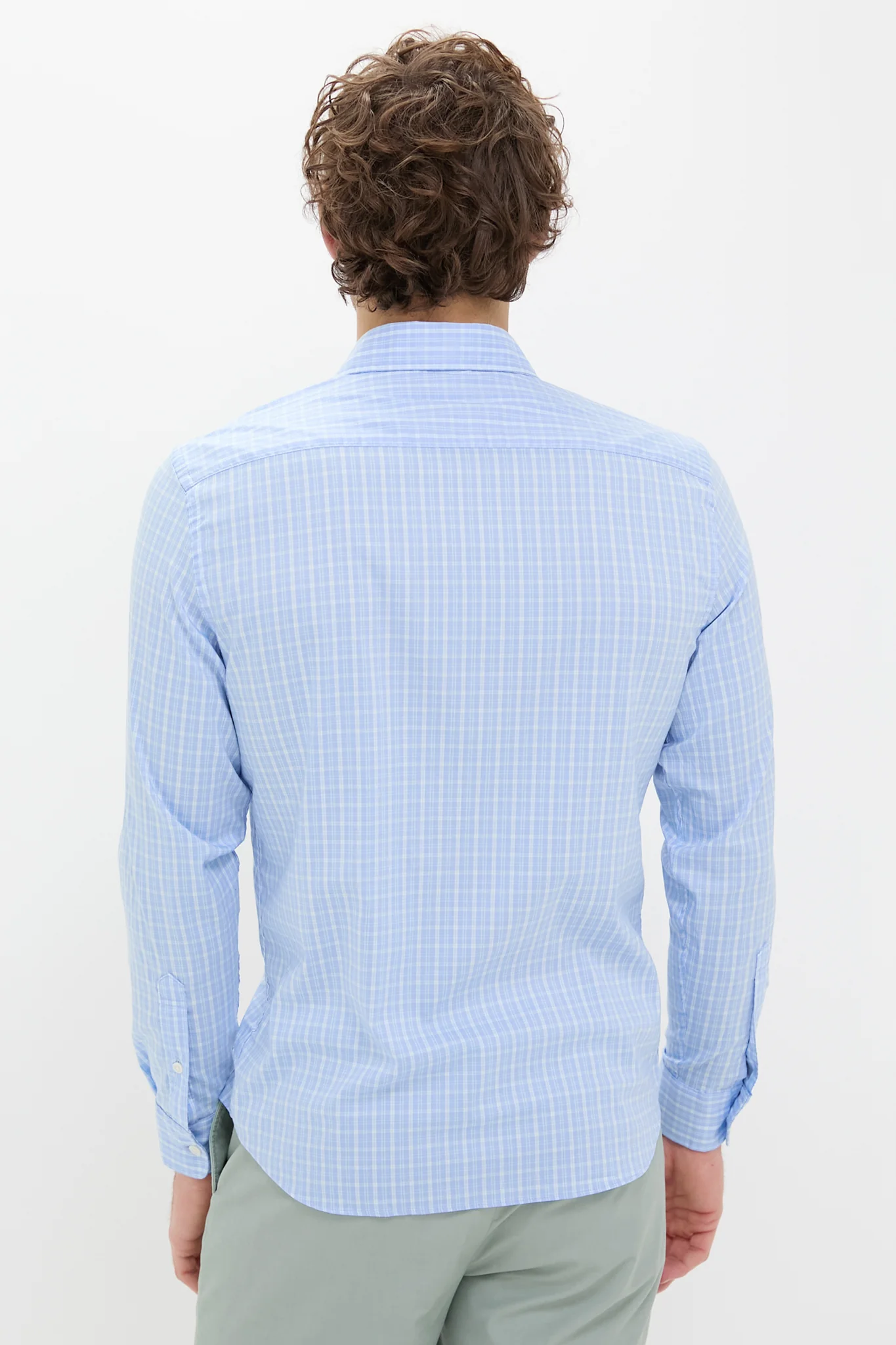 Sky Shore Plaid Movement Shirt - Image 4