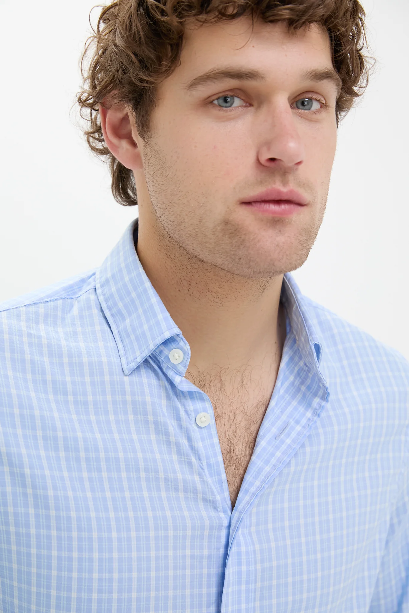 Sky Shore Plaid Movement Shirt - Image 5
