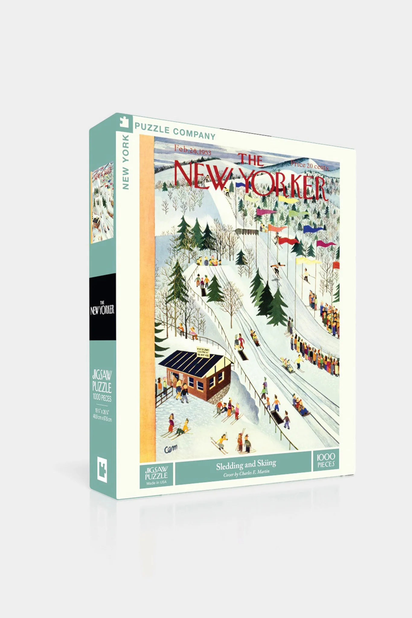Sledding and Skiing Jigsaw Puzzle - Image 2