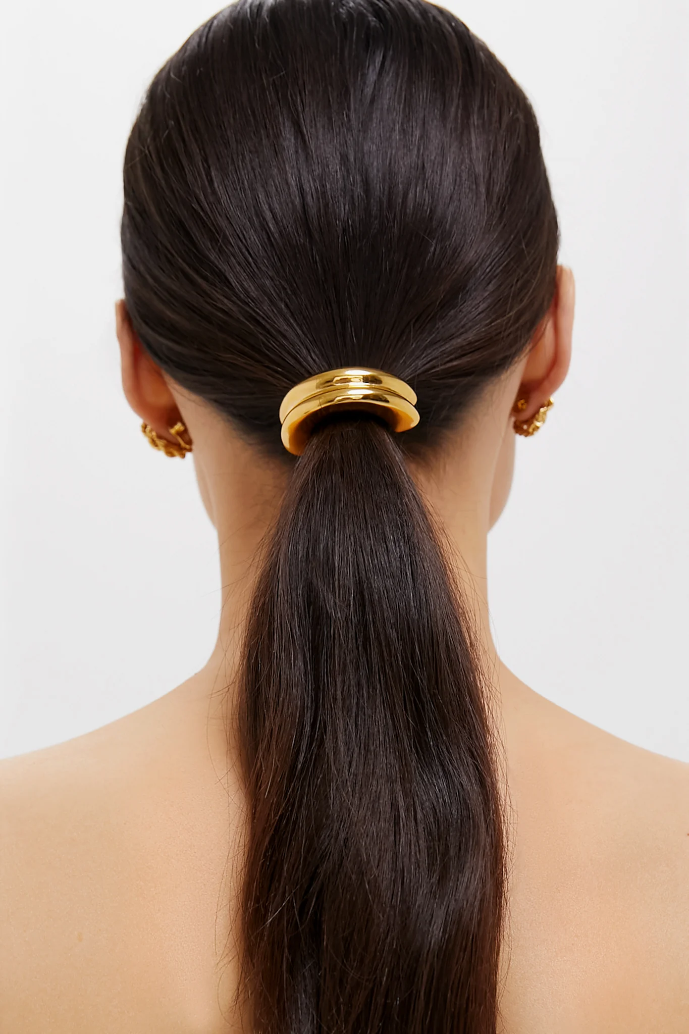Small Gold Beatriz Pony Cuff - Image 3