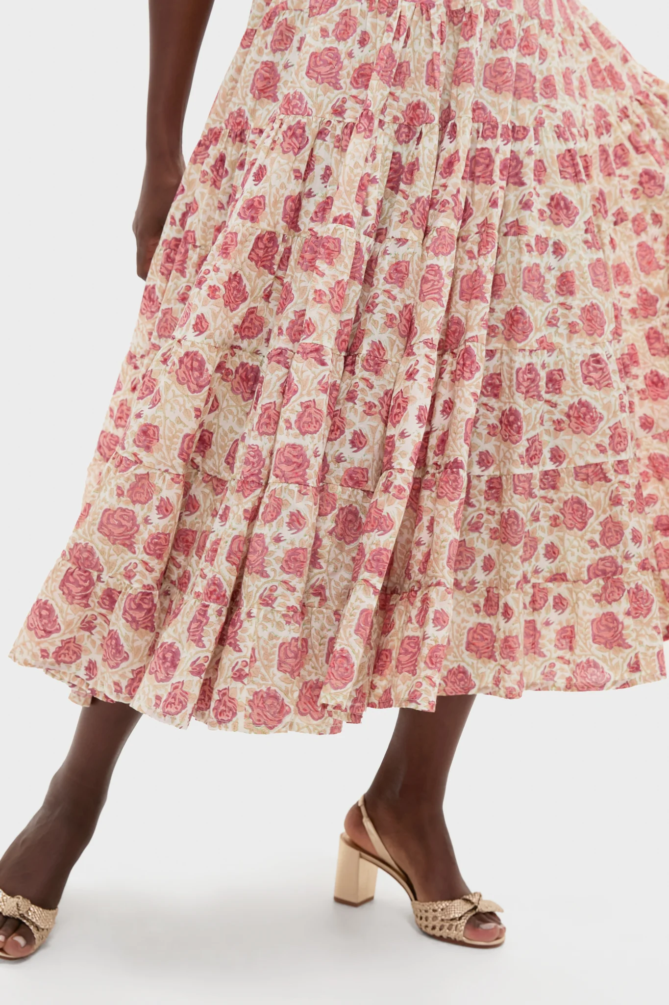 Small Rose Print Allie Dress - Image 2