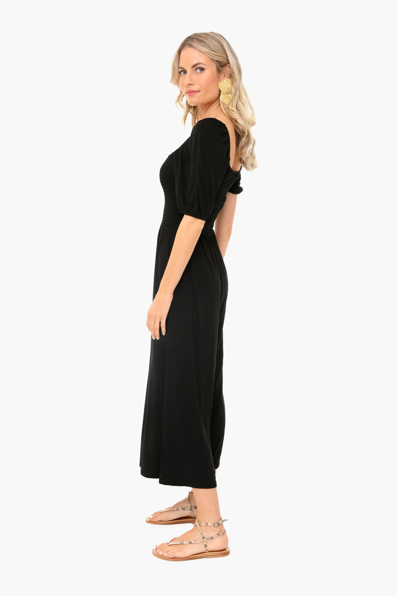Smocked Jumpsuit - Image 3