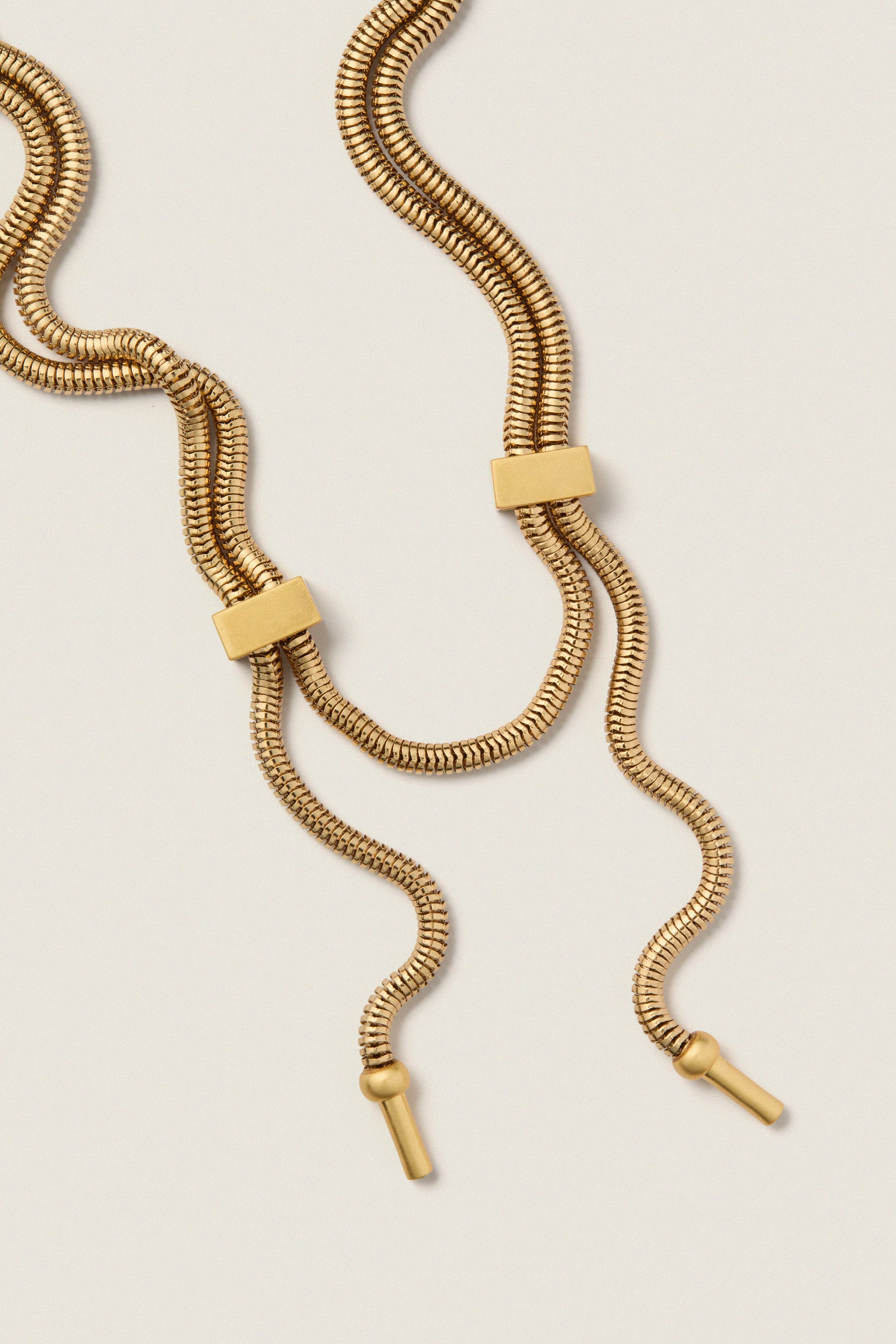 Soft Gold Laina Necklace - Image 4