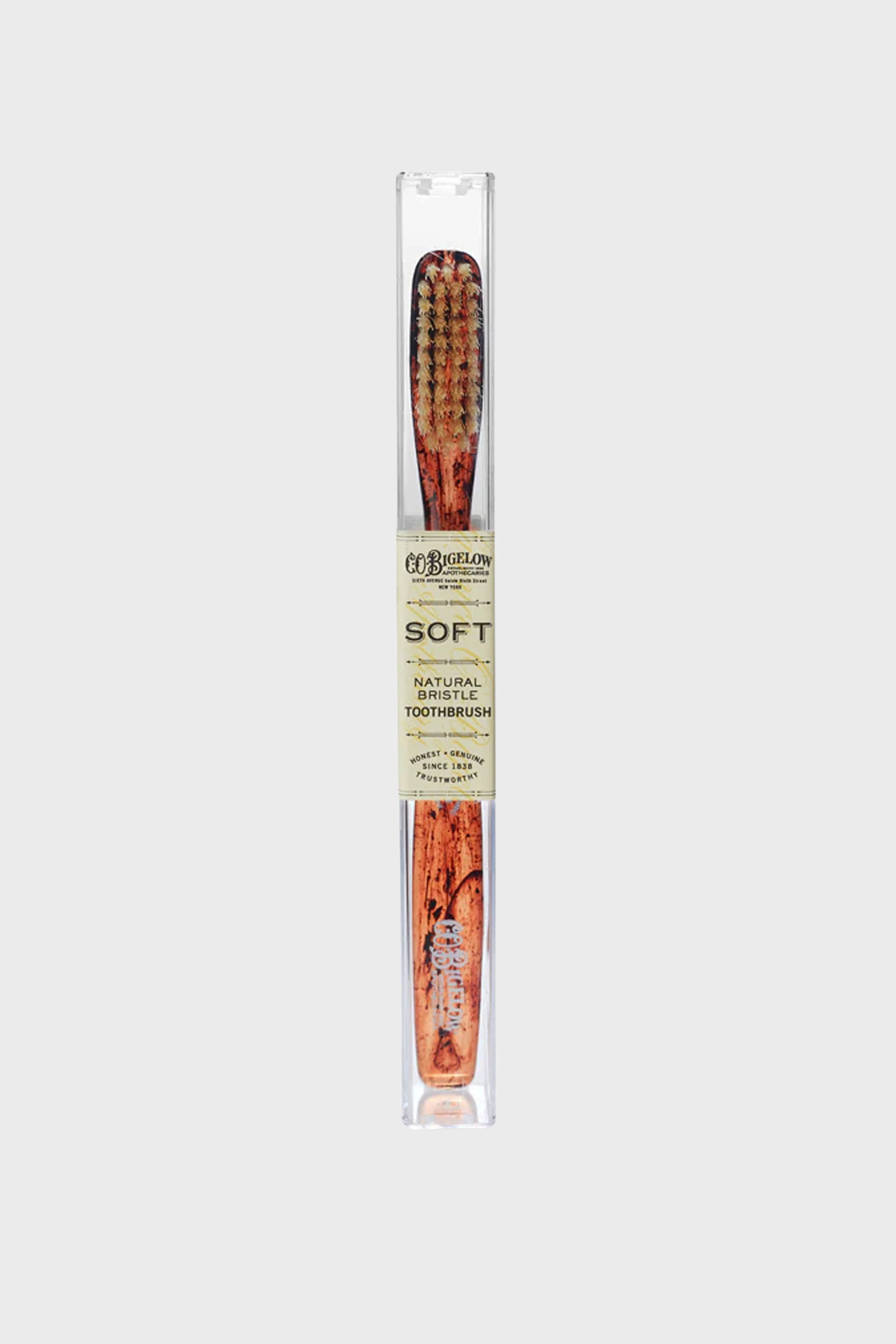 Soft Tortoise Natural Bristle Toothbrush - Image 3
