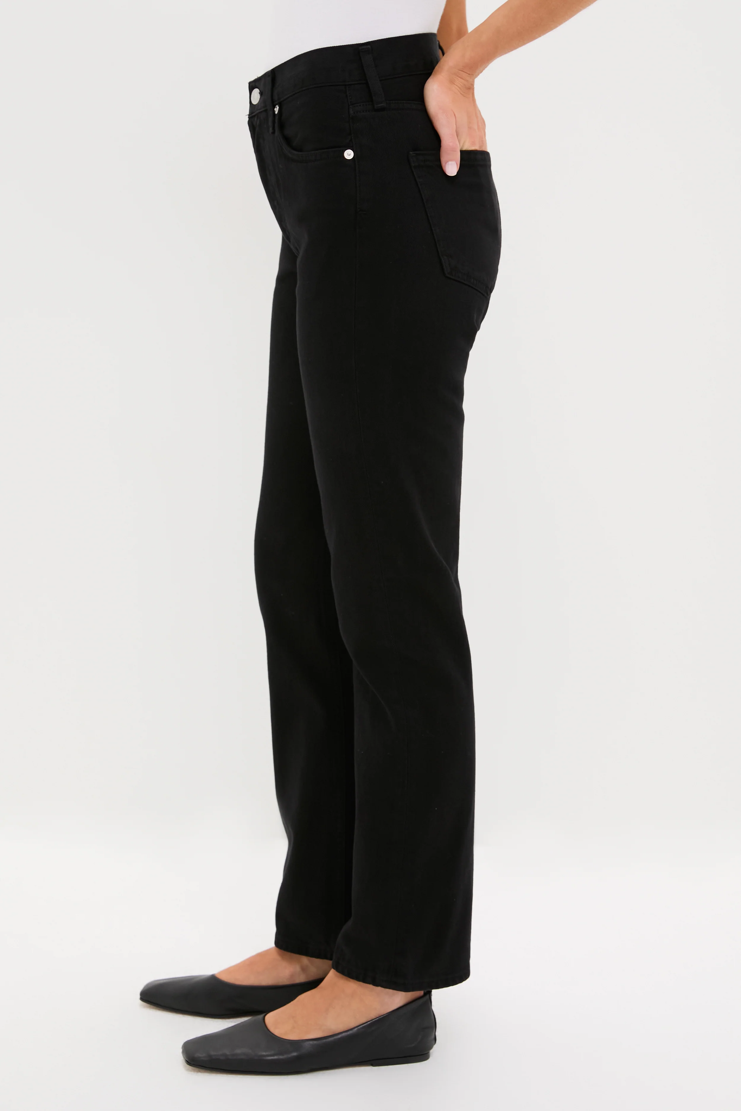 Solid Black Blaine Jean - Image 3