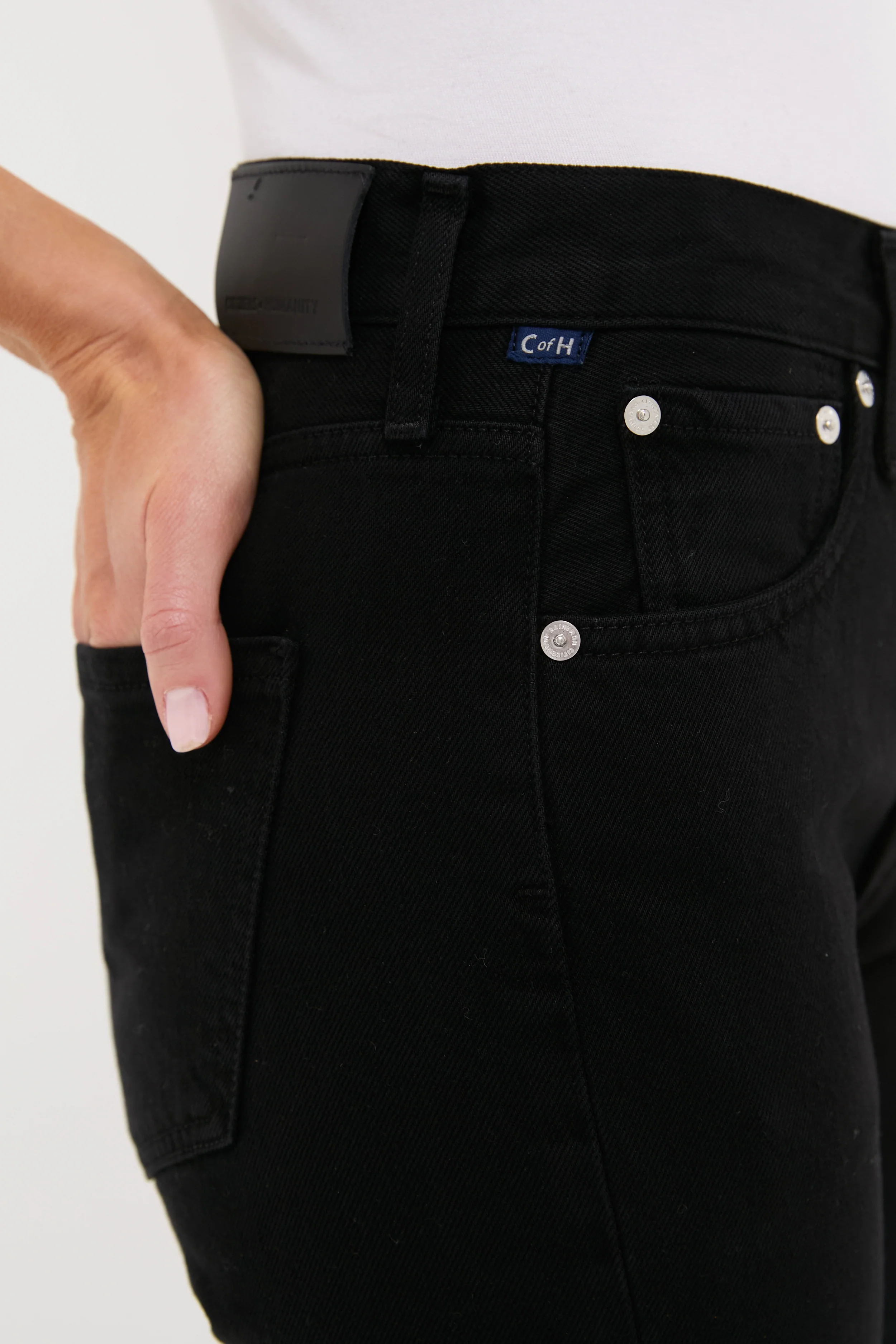 Solid Black Blaine Jean - Image 5