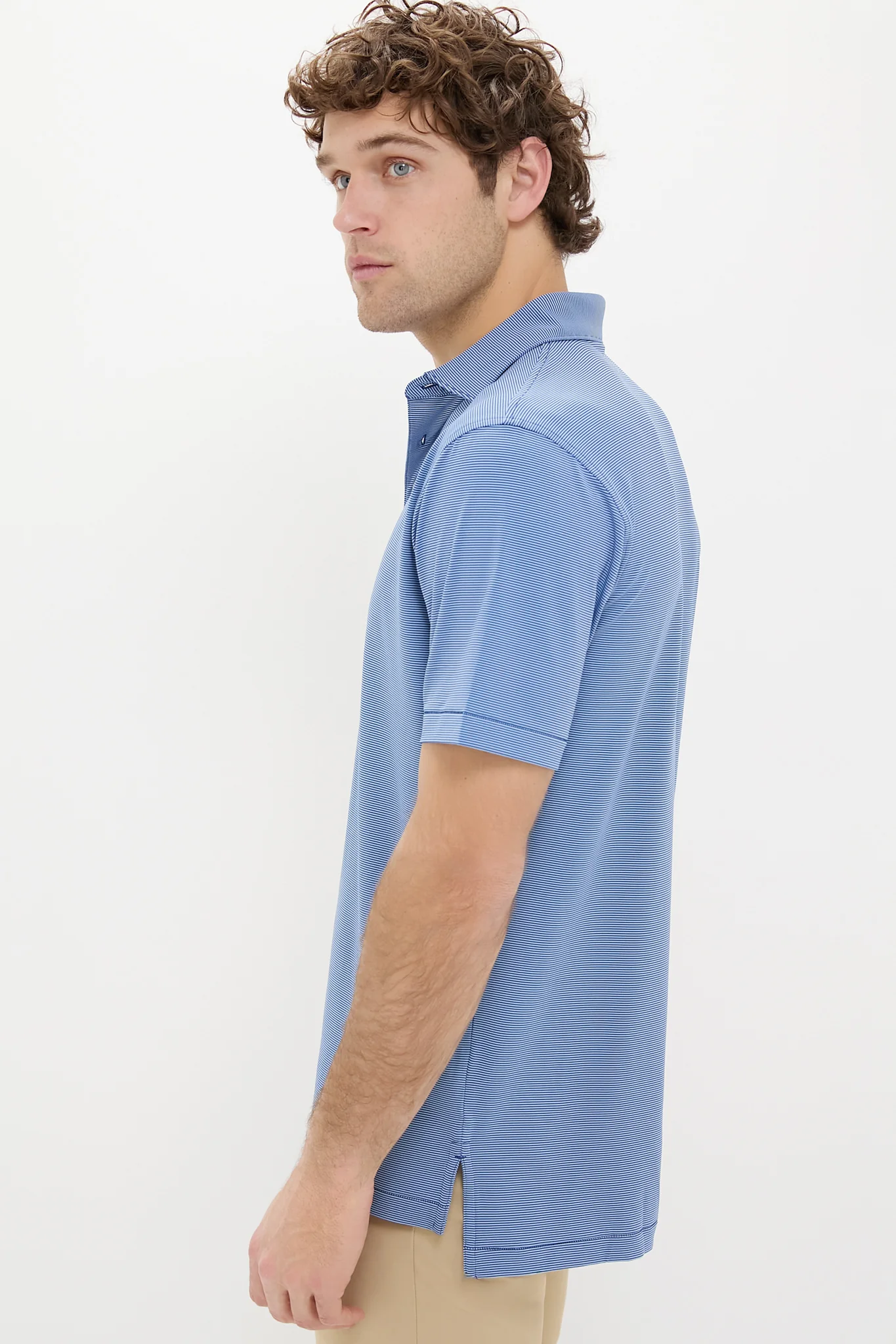 Sport Navy Jubilee Performance Jersey Polo - Image 3
