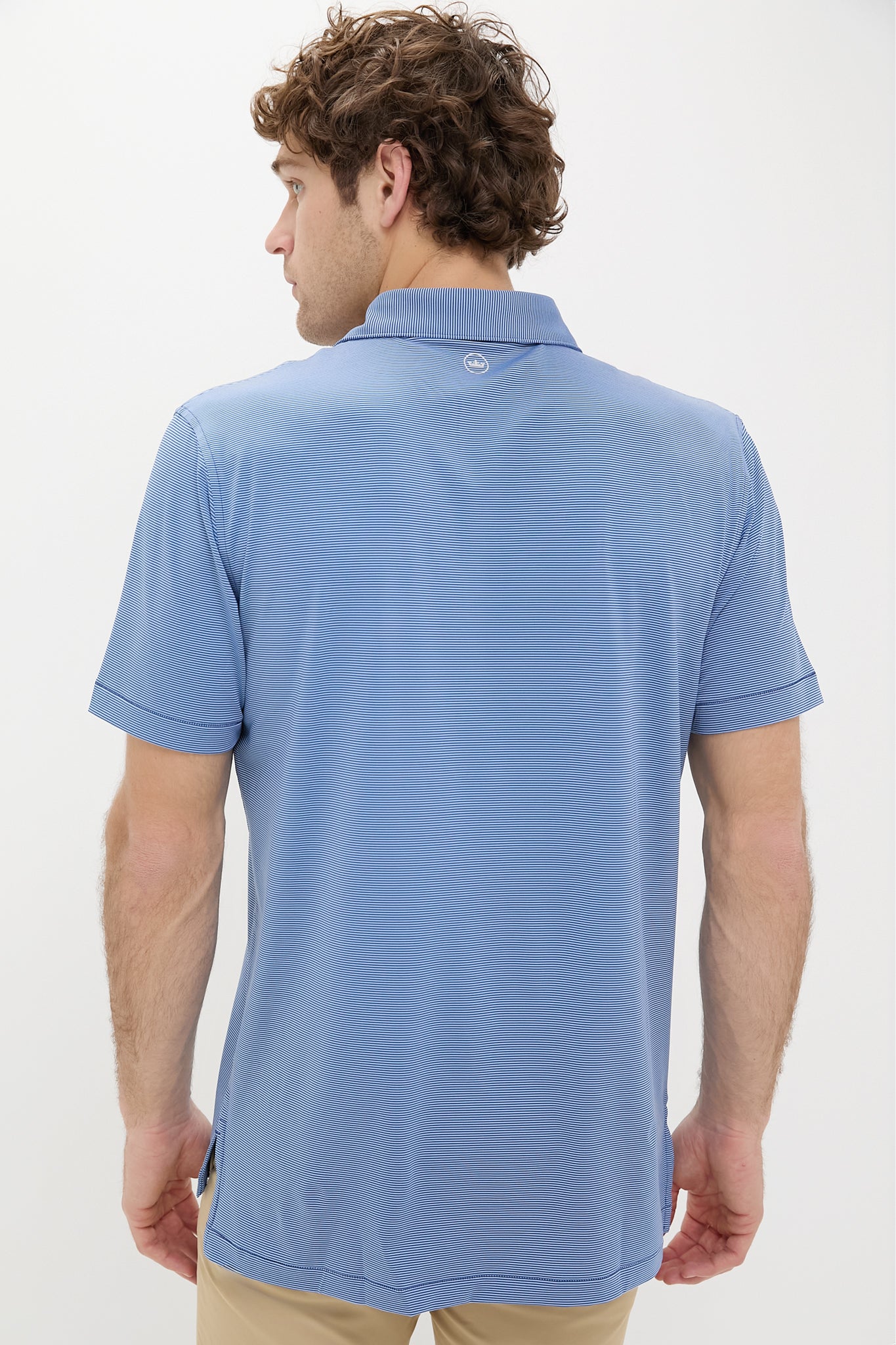 Sport Navy Jubilee Performance Jersey Polo - Image 4