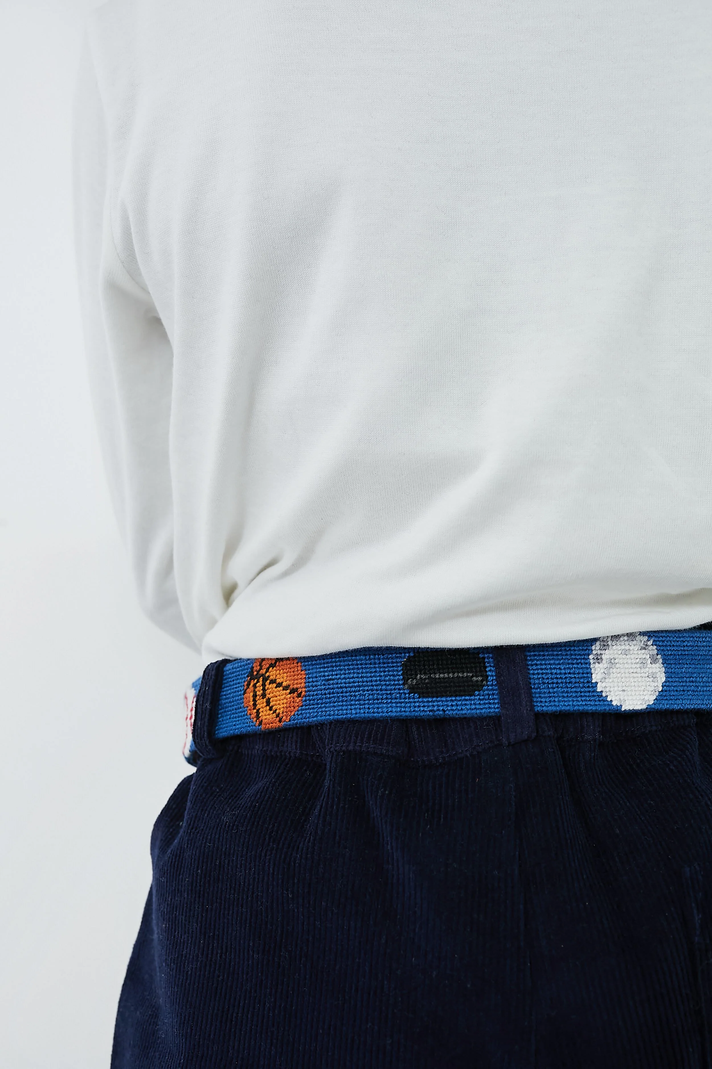 Sports Needlepoint Childrens Belt - Image 4