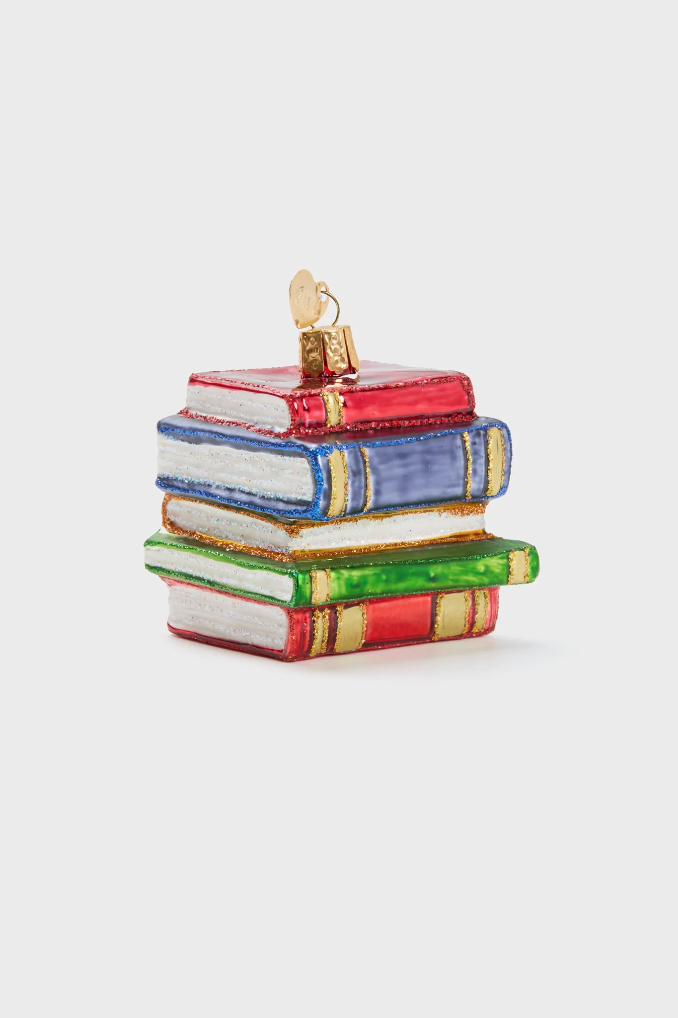 Stack of Books Ornament
