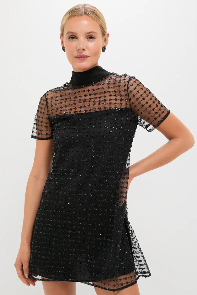Stardust Onyx Ilana Dress