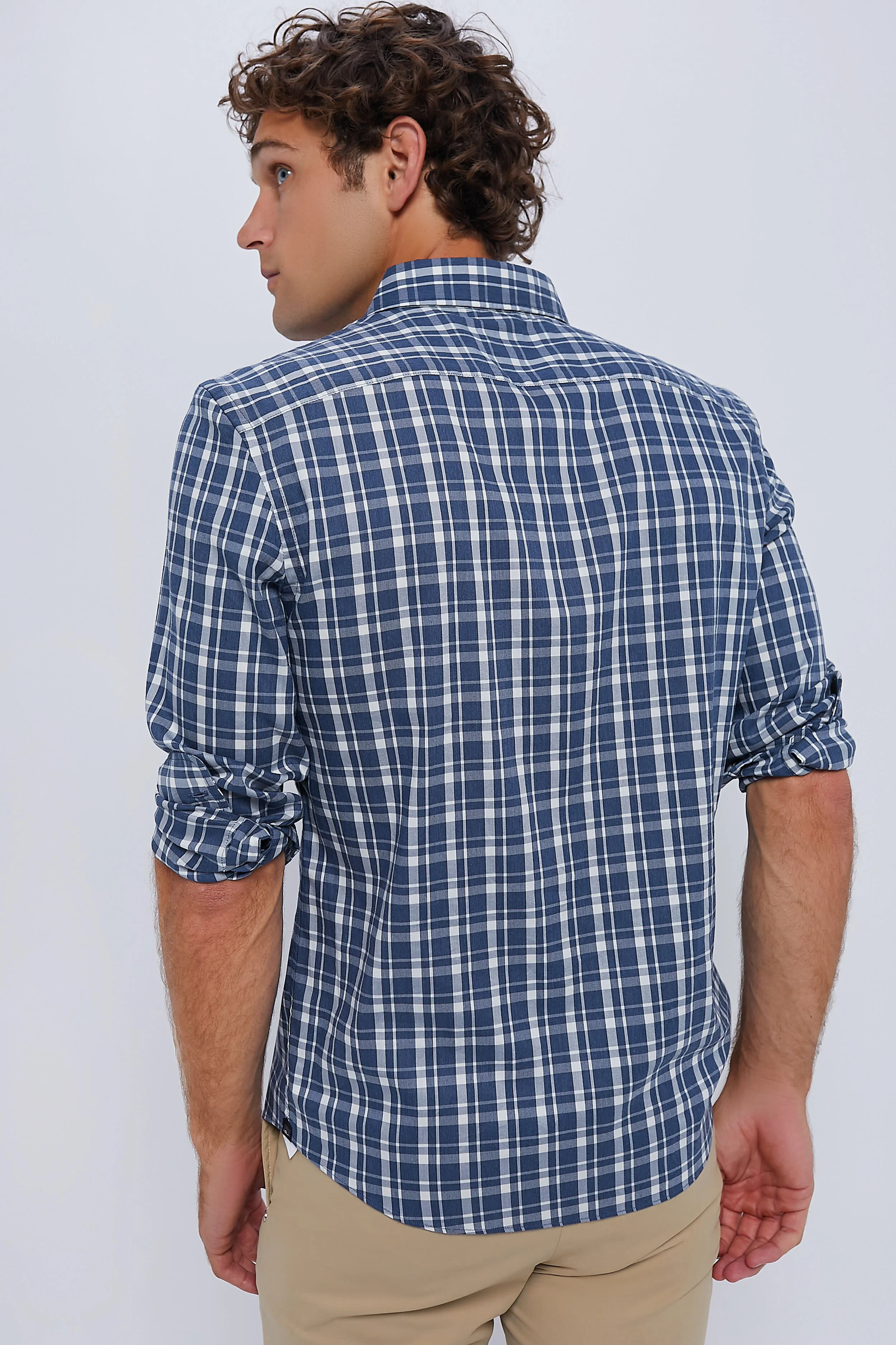 Starry Sky Plaid Movement Shirt - Image 3