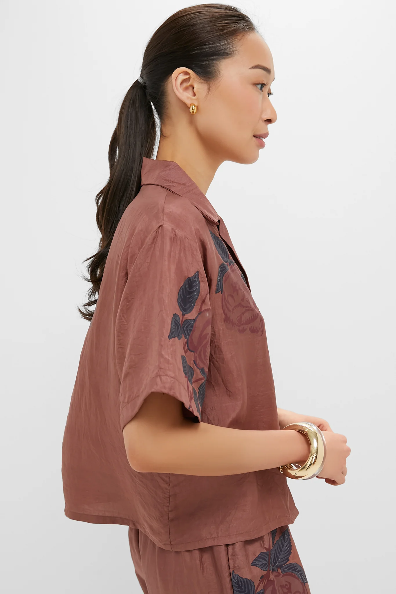 Stevie Mauvewood Rose Shirt - Image 3