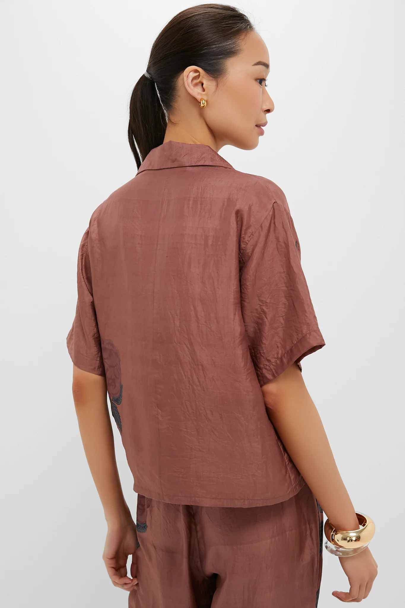 Stevie Mauvewood Rose Shirt - Image 4