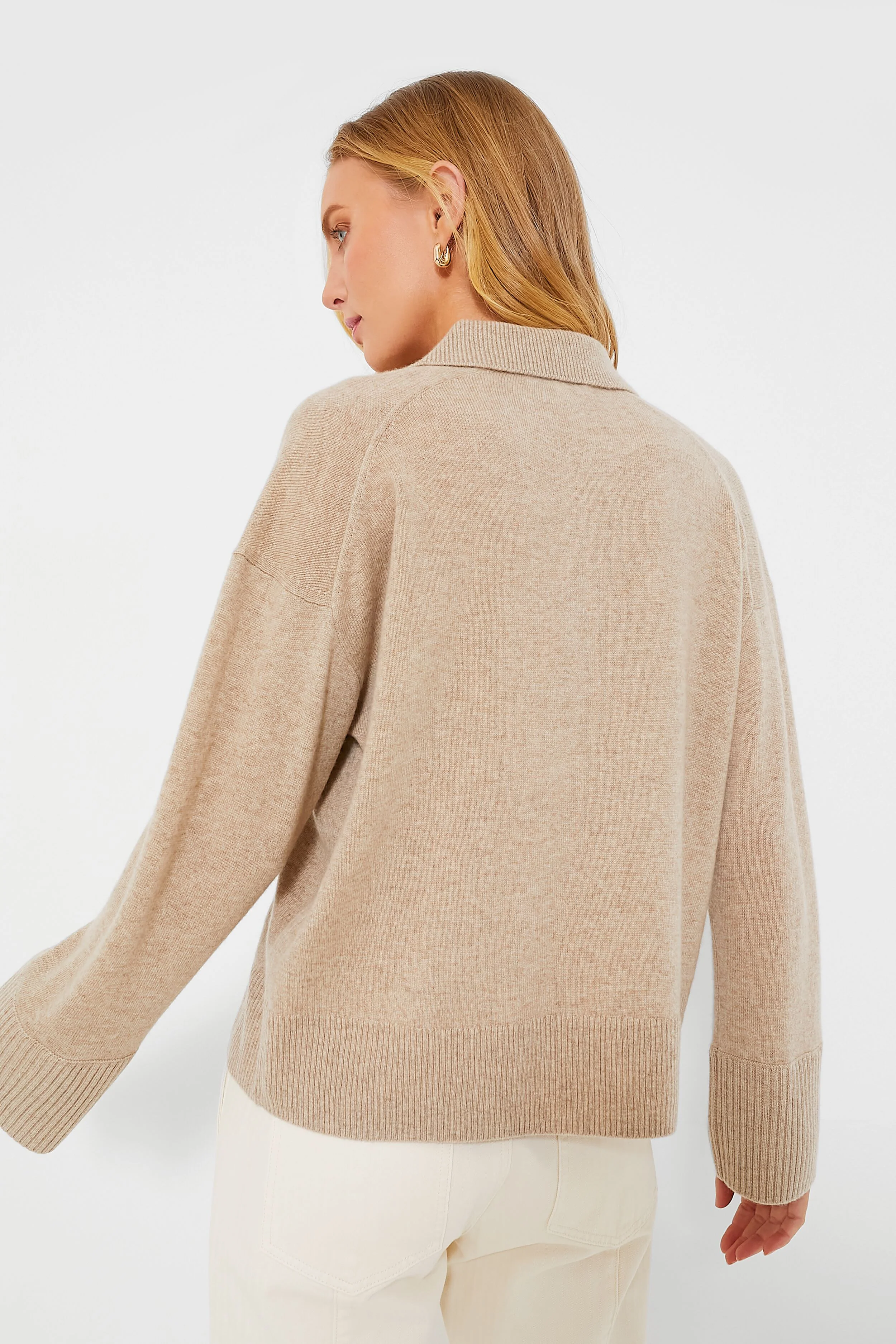Stone Cashmere Ally Polo Pullover - Image 4