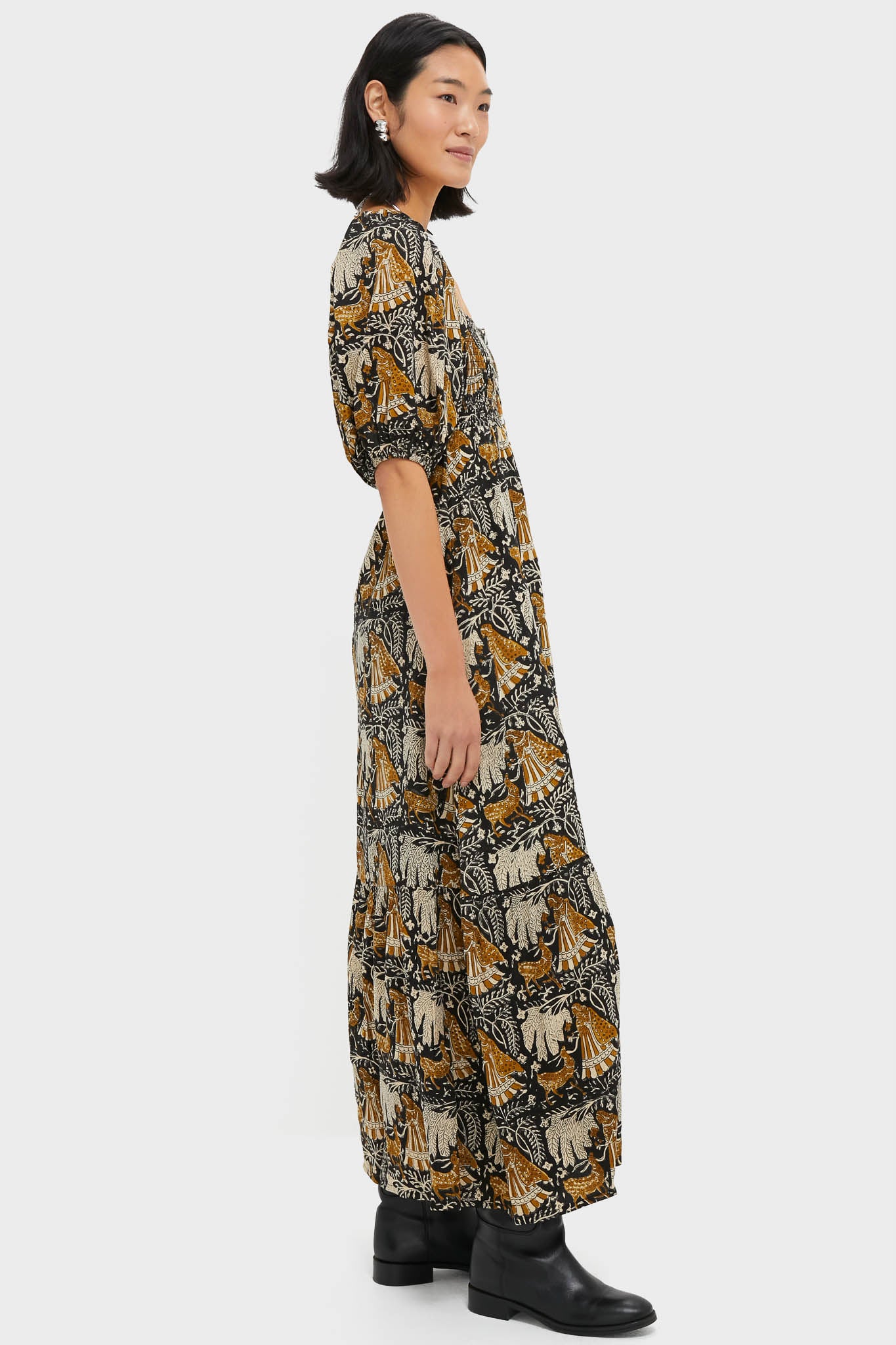 Story Print Santiago 3 Maxi Dress - Image 3