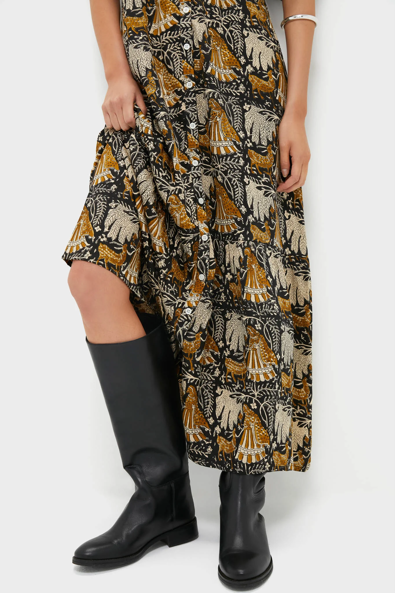Story Print Santiago 3 Maxi Dress - Image 5