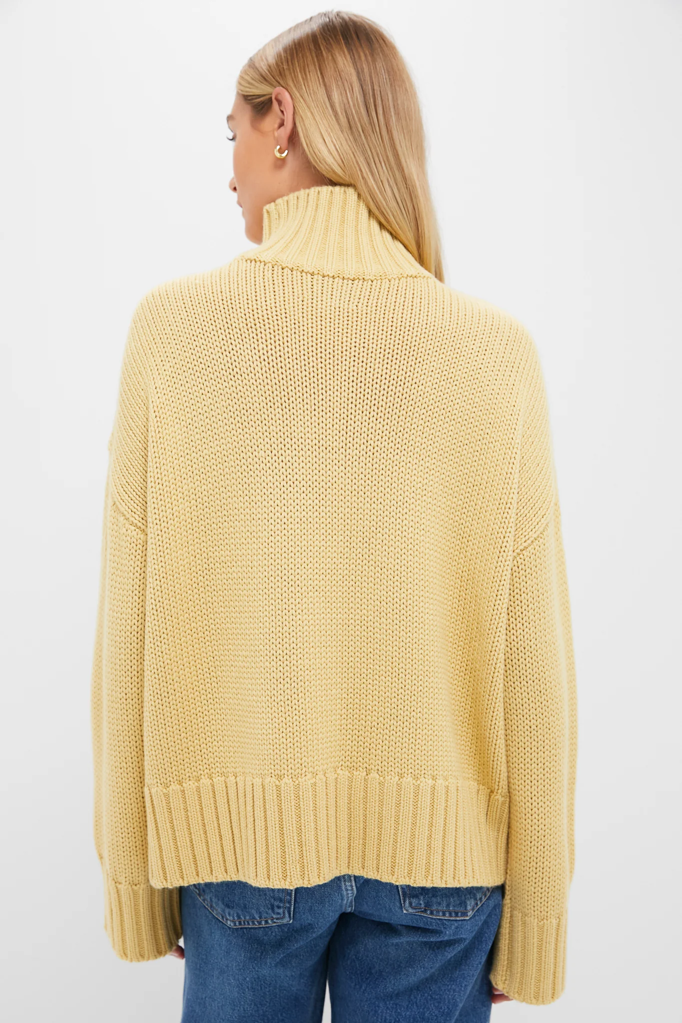 Straw Hannah Wool Blend Turtleneck Sweater - Image 4