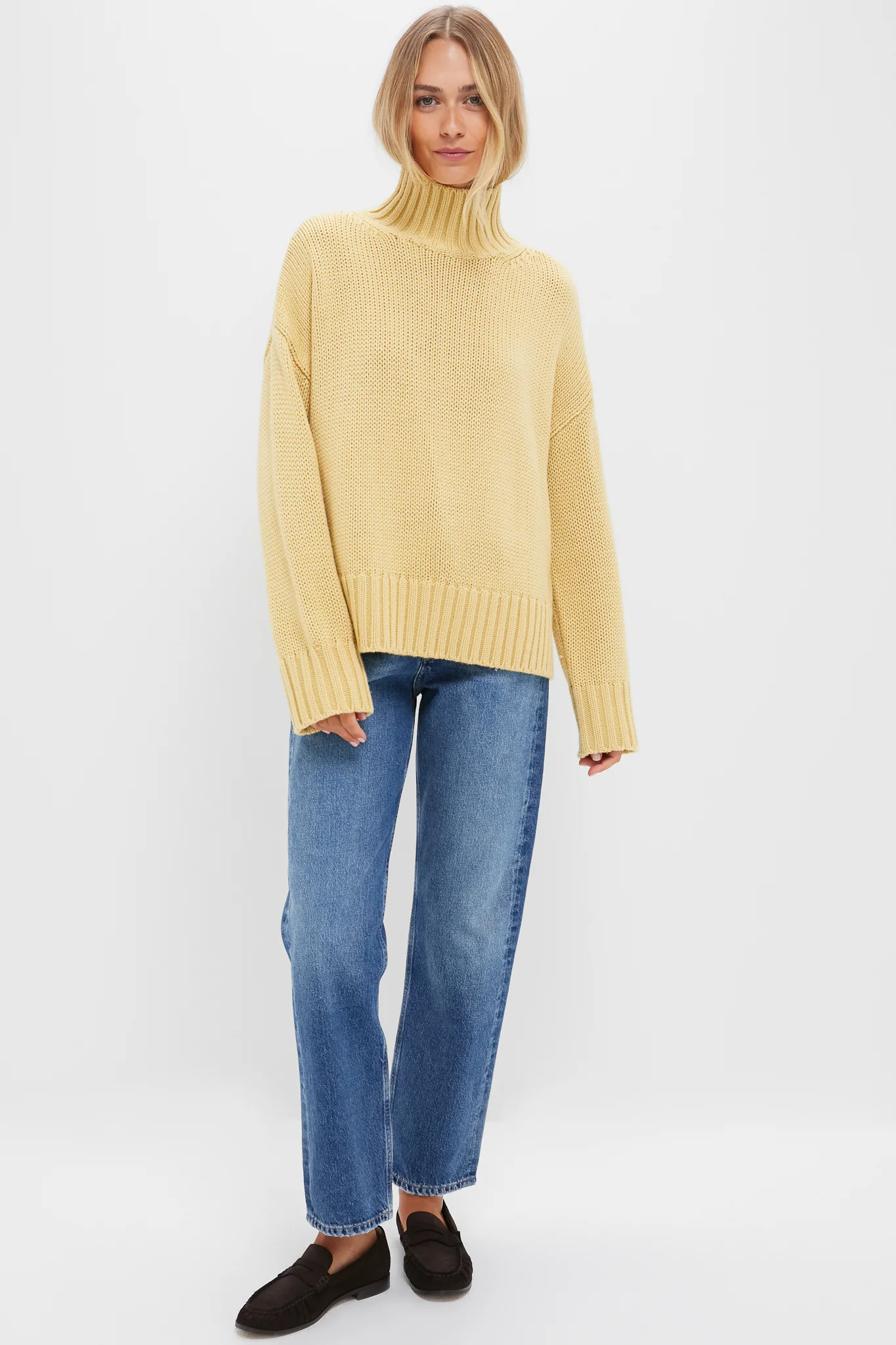 Straw Hannah Wool Blend Turtleneck Sweater - Image 6