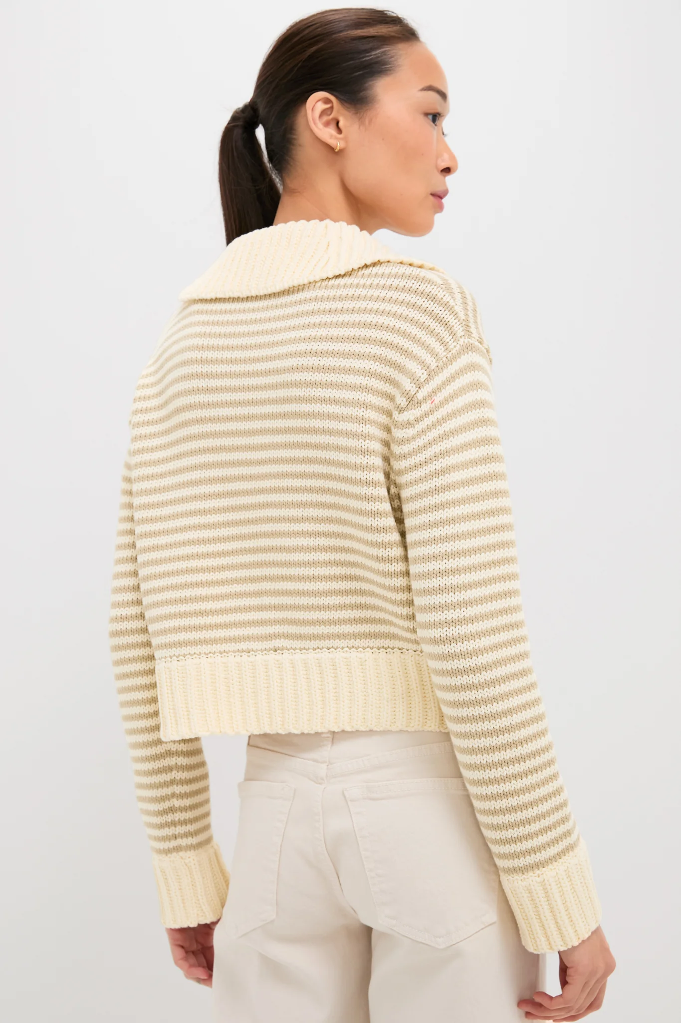 Striped Doro Henley Sweater - Image 4
