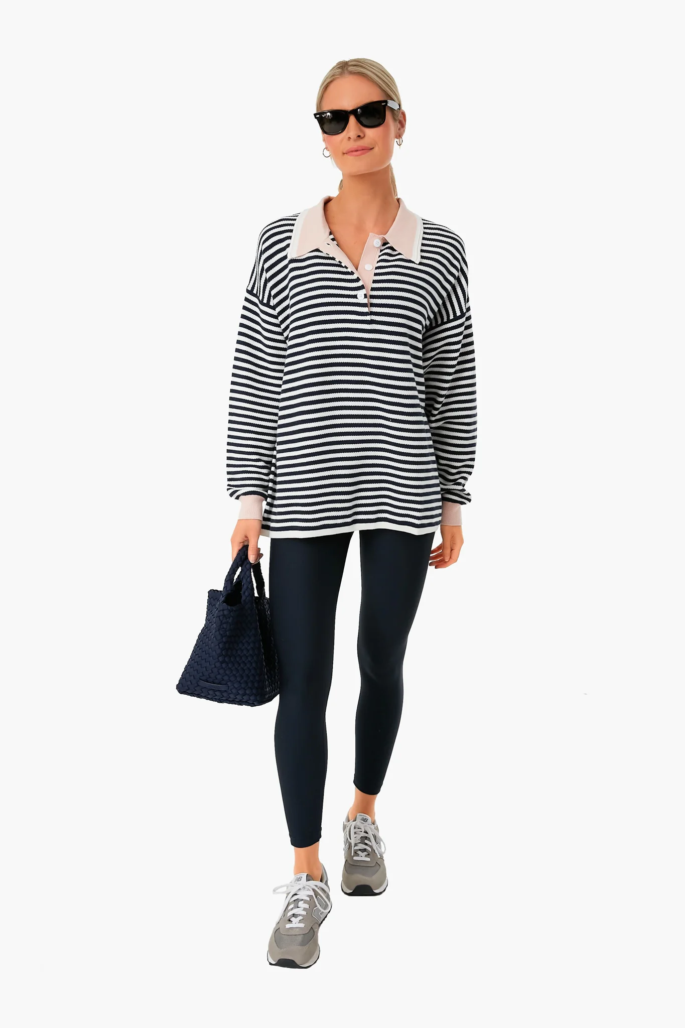 Striped Norfolk Wonder Knit Polo - Image 2