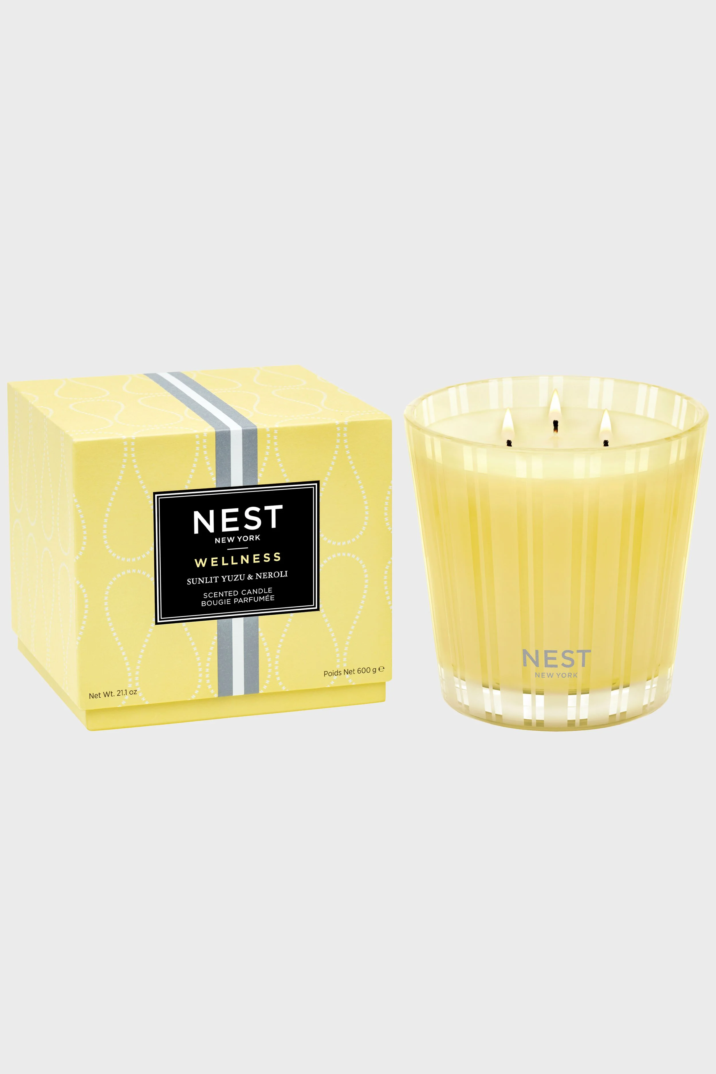 Sunlit Yuzu & Neroli 3-Wick Candle - Image 2