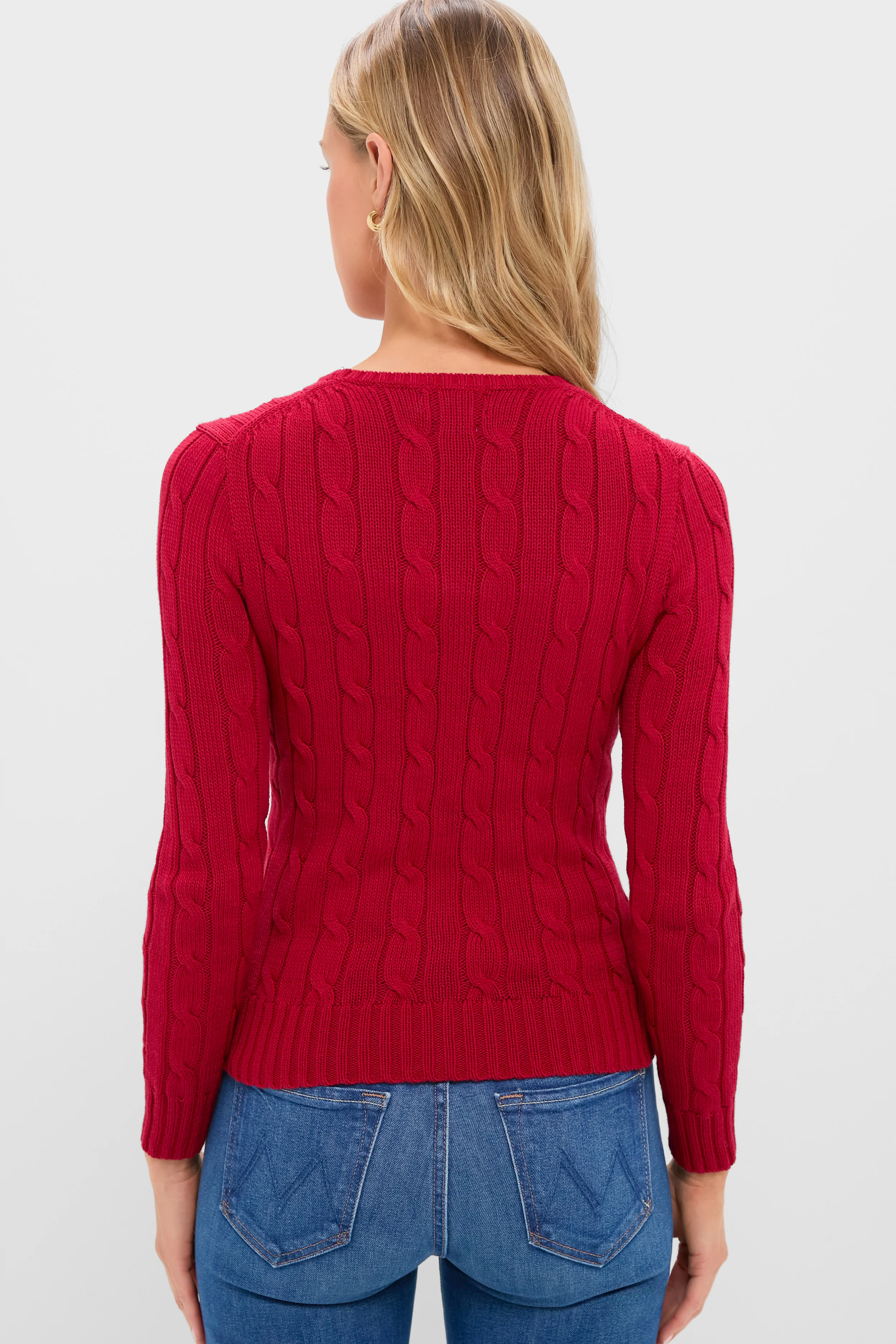 Sweet Tomato Julianna Cotton Crewneck Sweater - Image 4