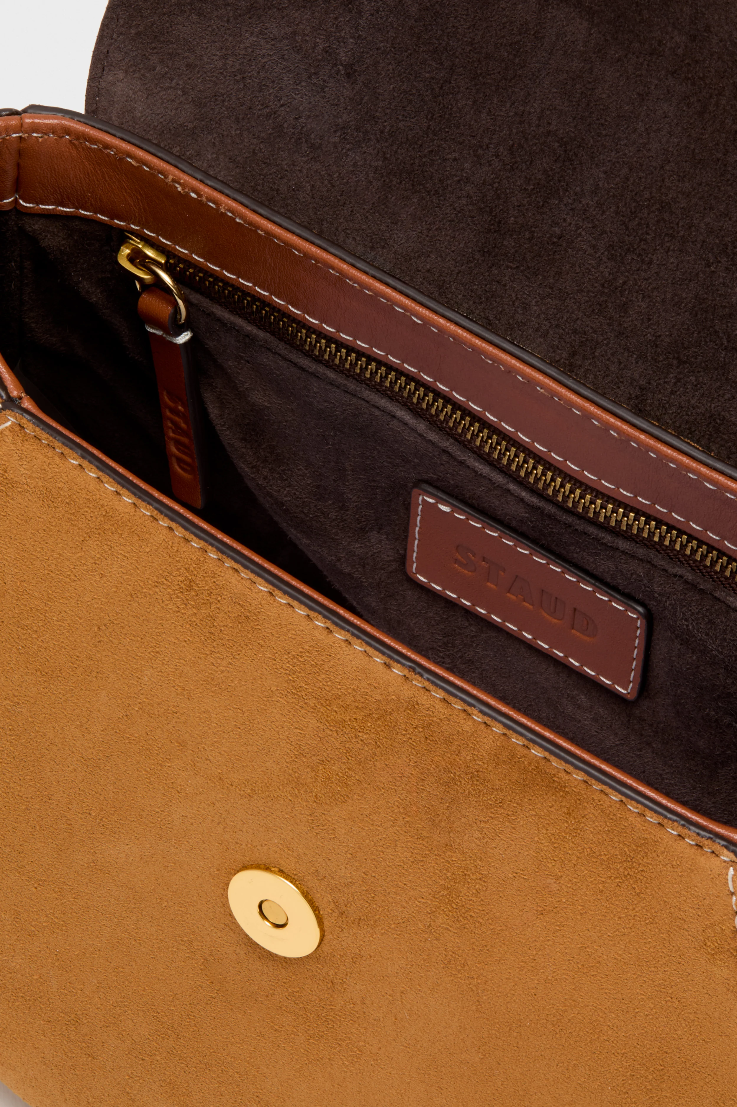 Tan Bella Saddle Bag - Image 5