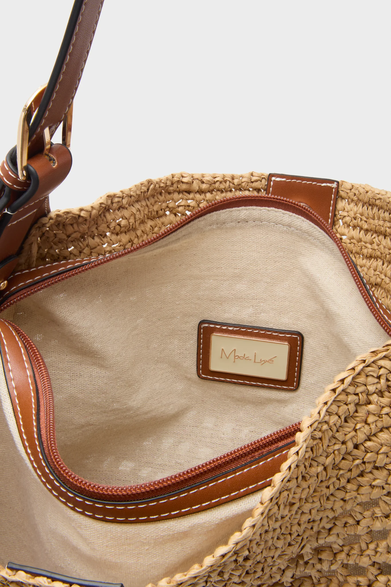 Tan Natural Savannah Hobo - Image 5