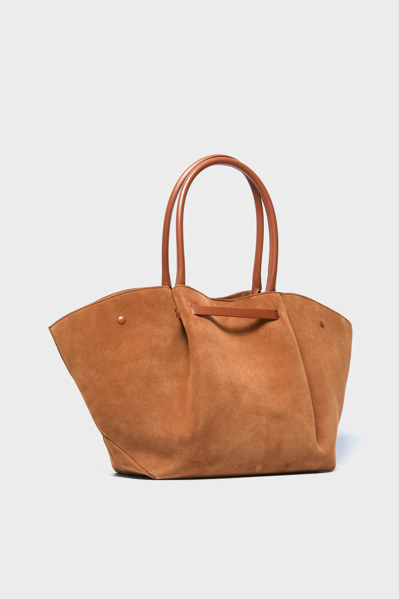 Tan Suede New York Bag - Image 5