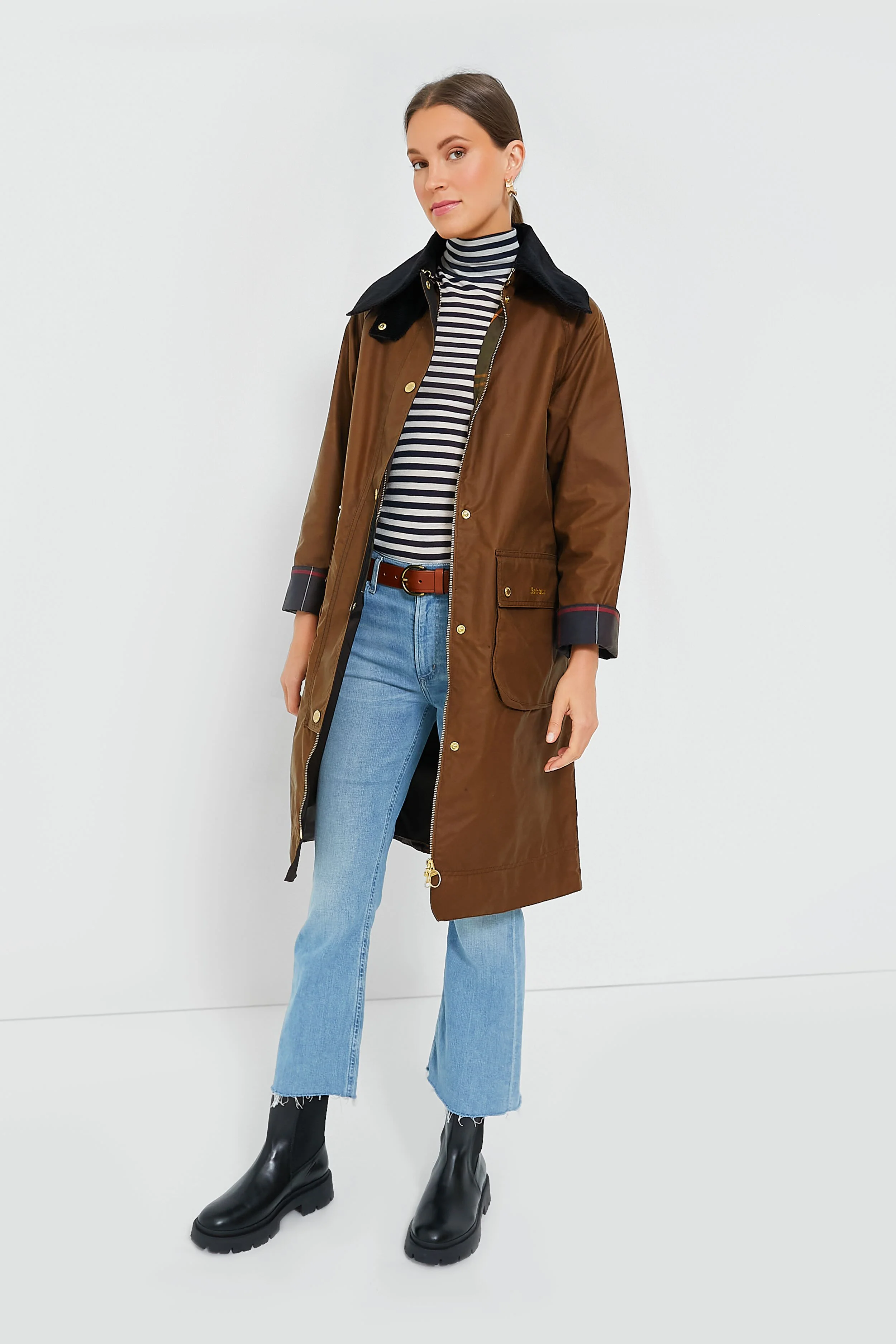 Tan Townfield Wax Jacket - Image 2