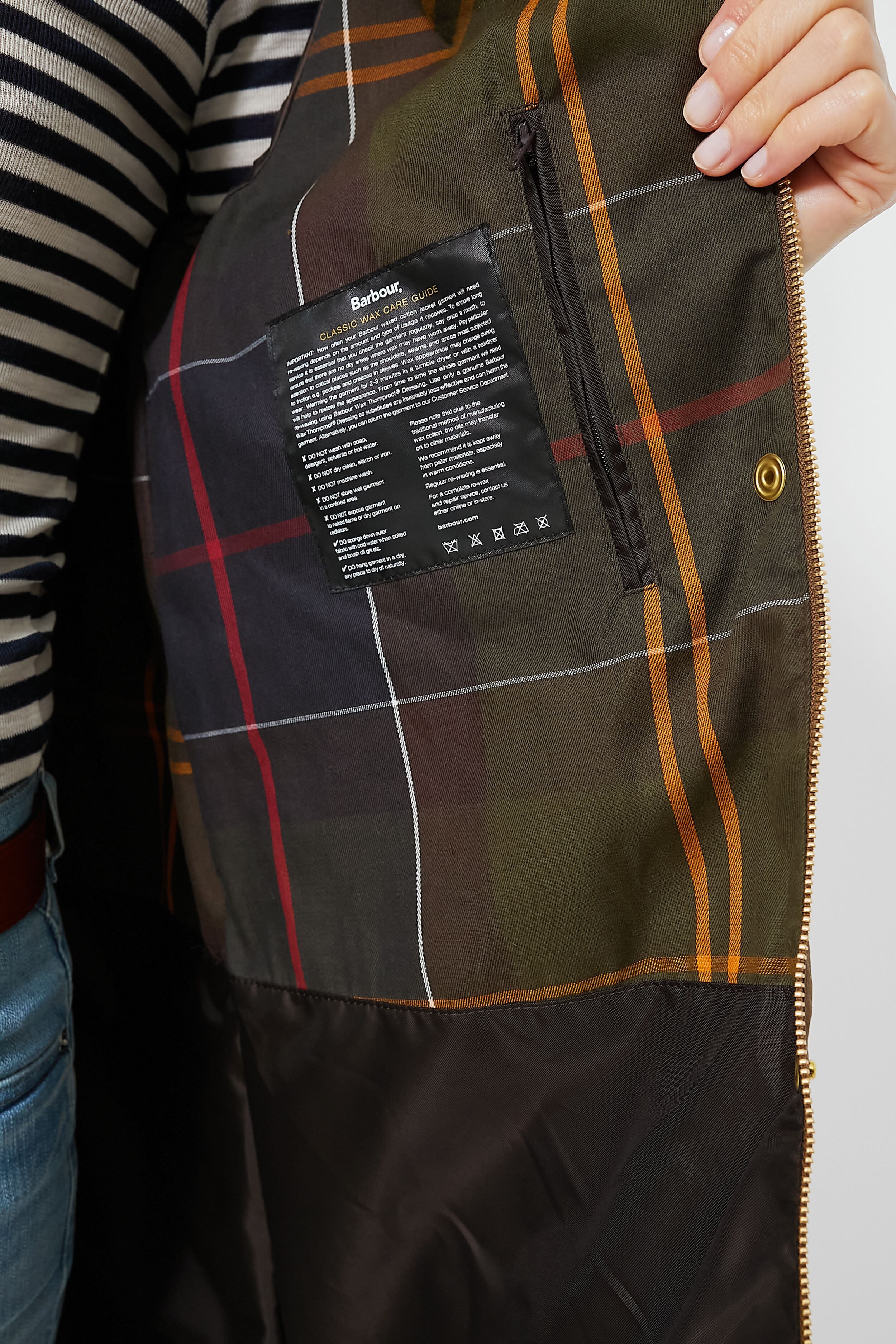 Tan Townfield Wax Jacket - Image 5