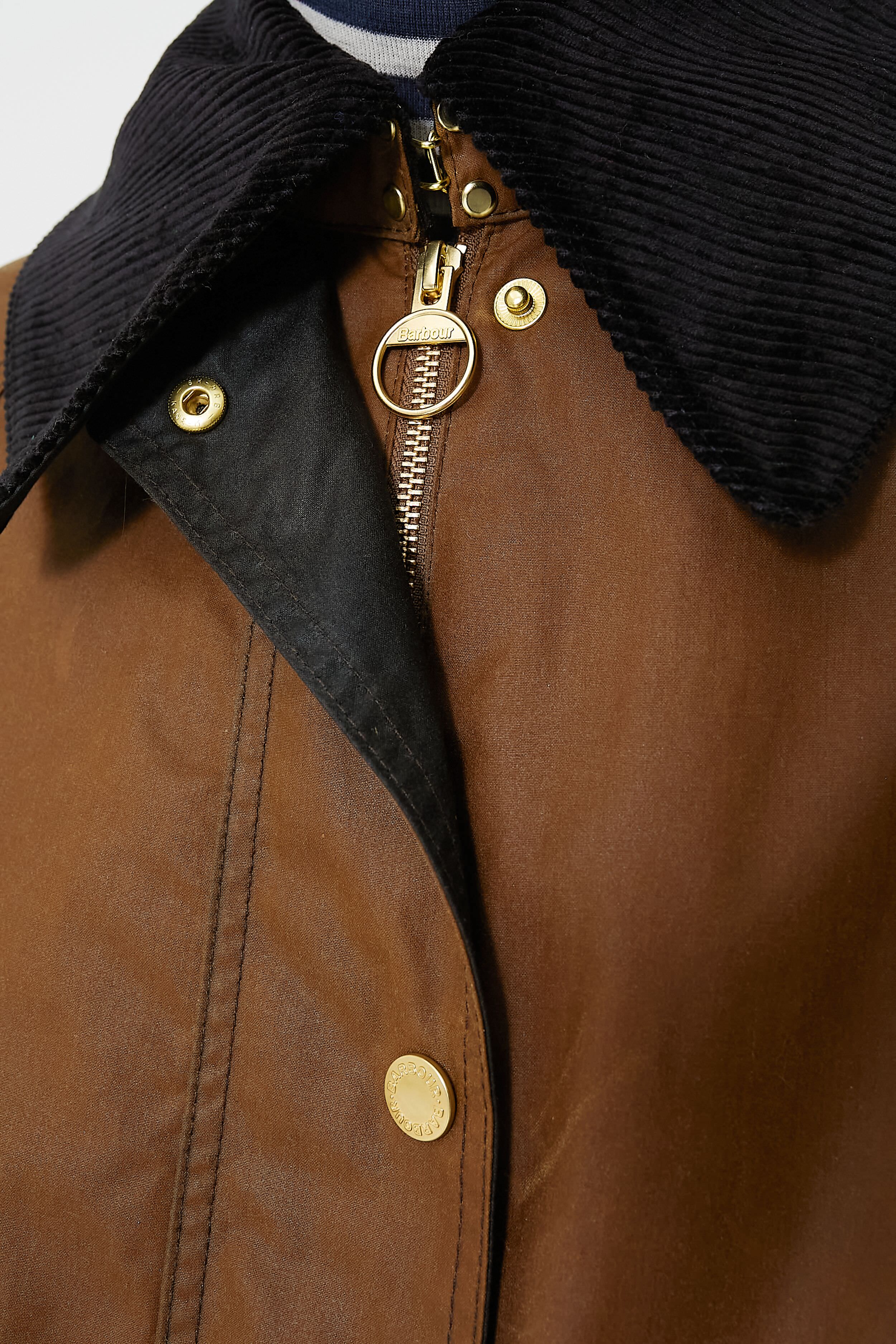 Tan Townfield Wax Jacket - Image 6