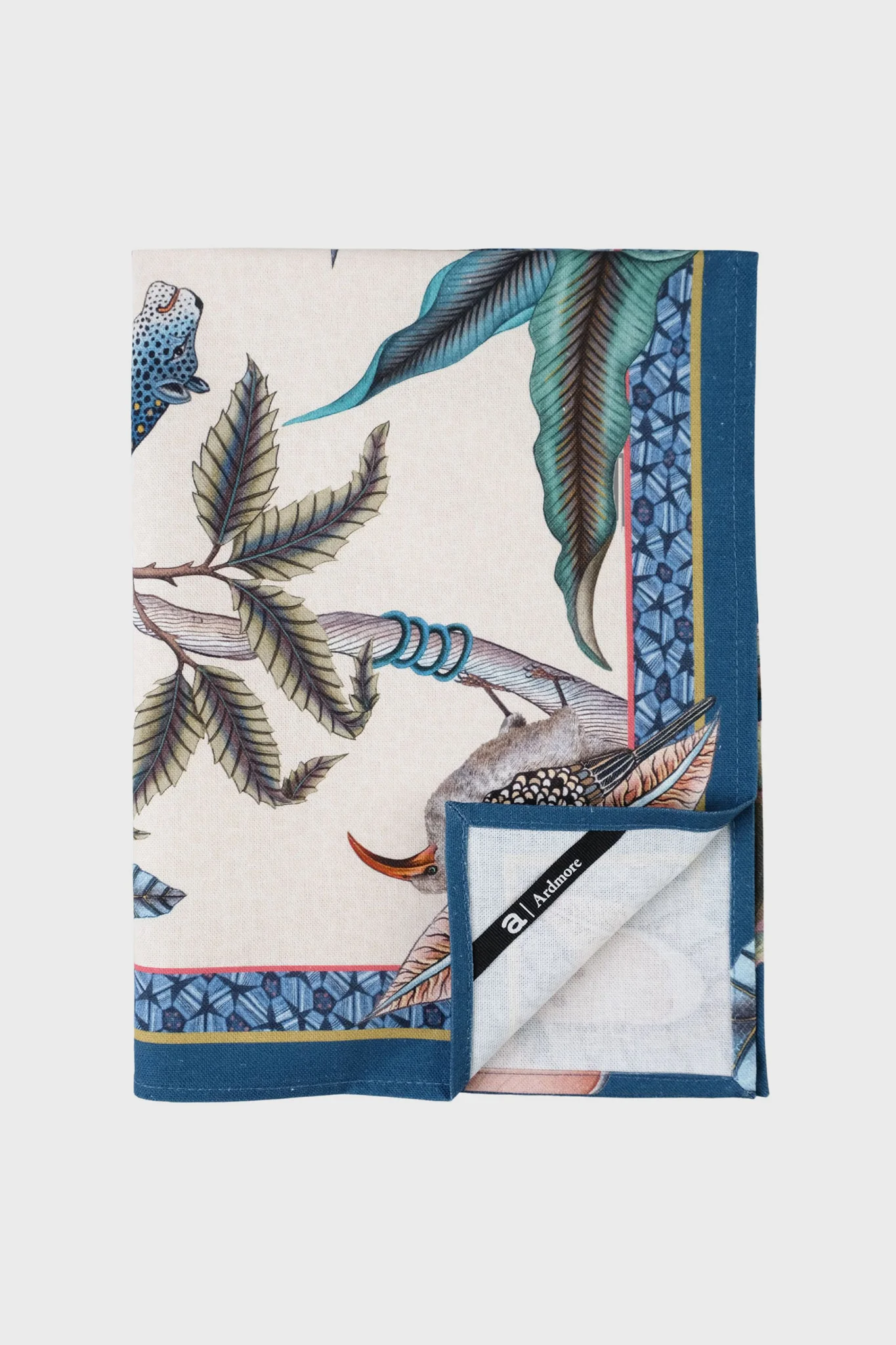 Tanzanite Pangolin Park Tea Towel - Image 3