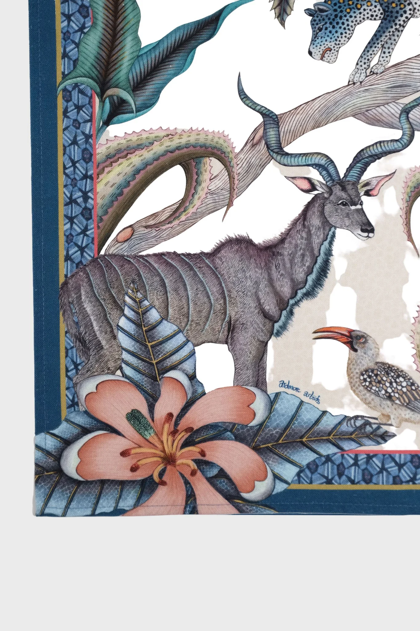Tanzanite Pangolin Park Tea Towel - Image 5