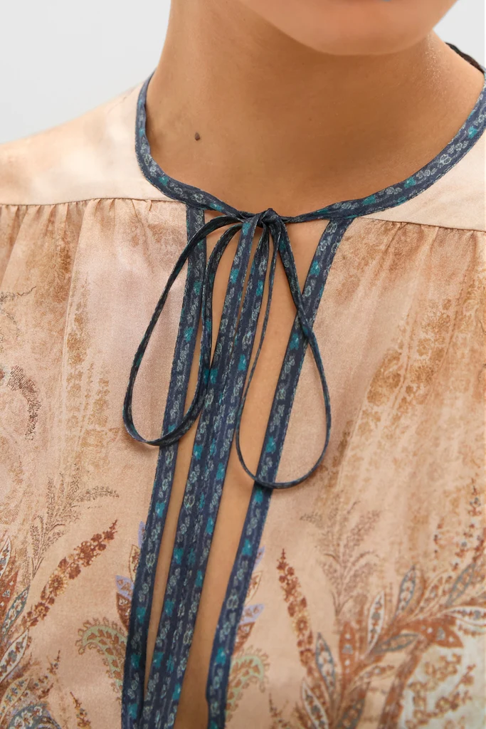 Tapestry Blue Multi Wanderlust Tunic - Image 3