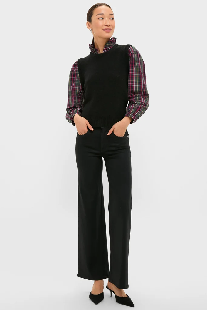 Tartan Ella Sweater Blouse - Image 7
