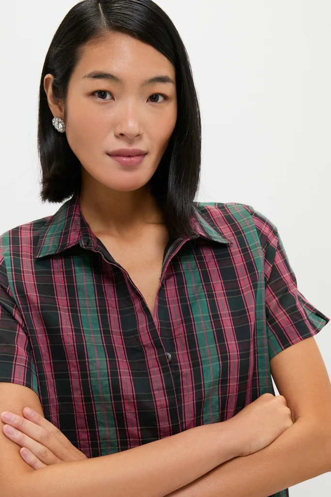 Tartan Martine Maxi Bubble Dress - Image 5