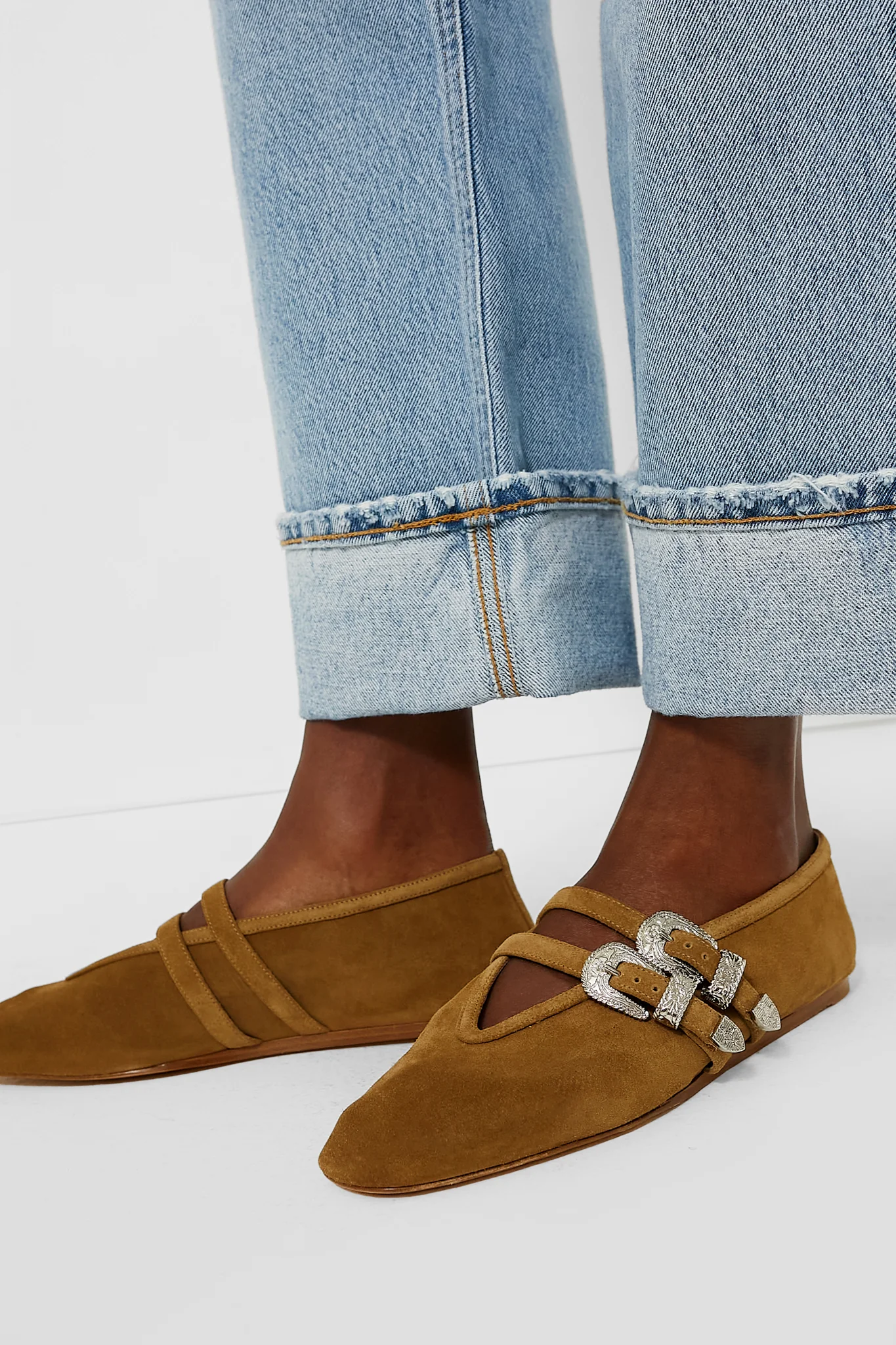 Taupe Claudia Ballet Slippers - Image 2