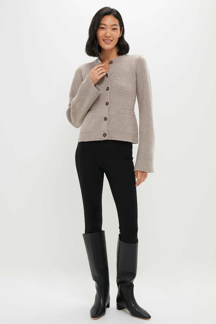 Taupe Cooper Cardigan - Image 6