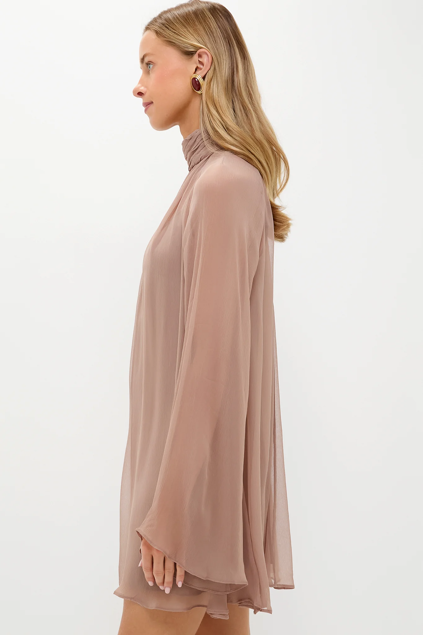 Taupe Esther Mini Dress - Image 3
