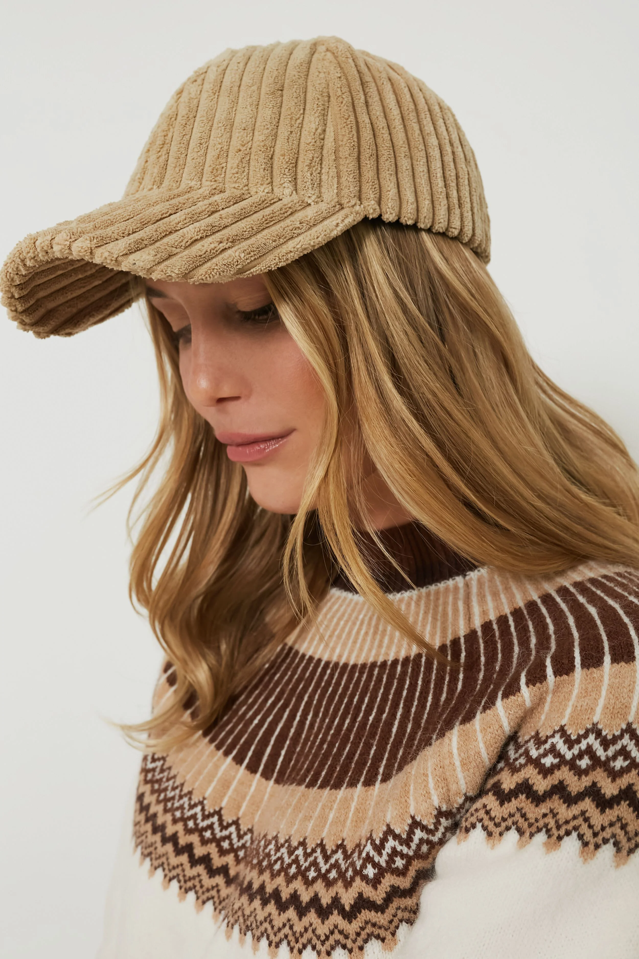 Taupe Finley Baseball Cap - Image 3