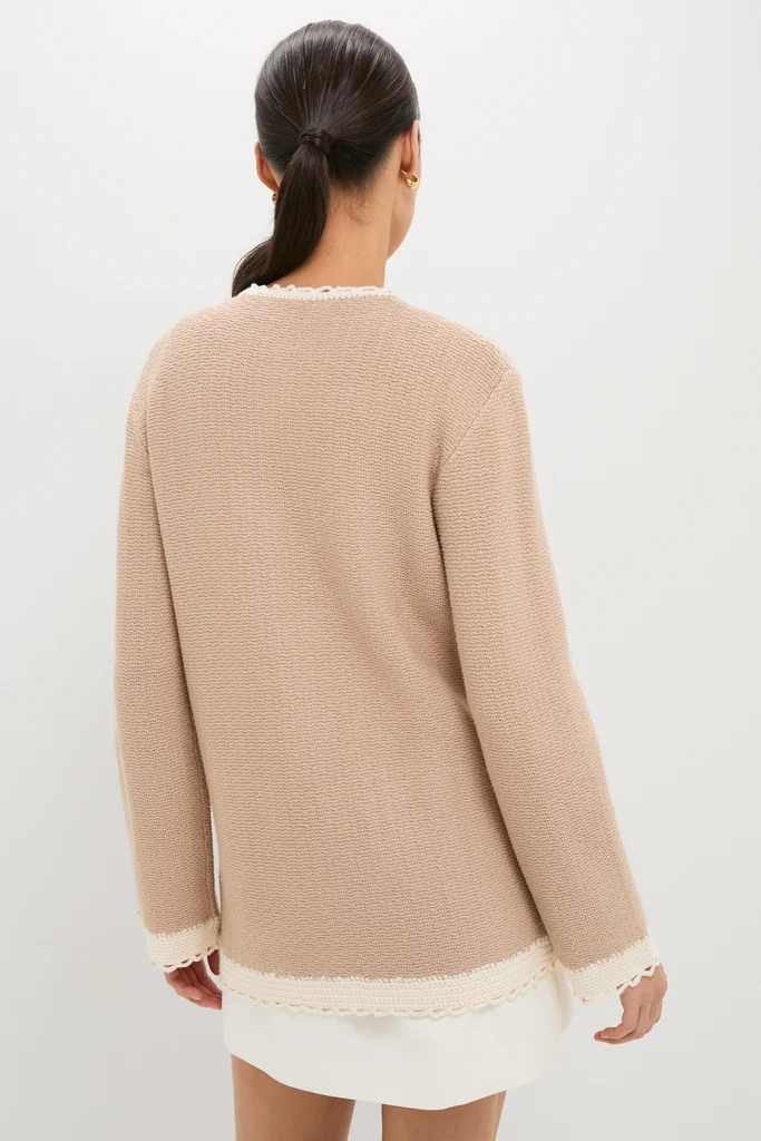 Taupe Willow Cardigan - Image 4